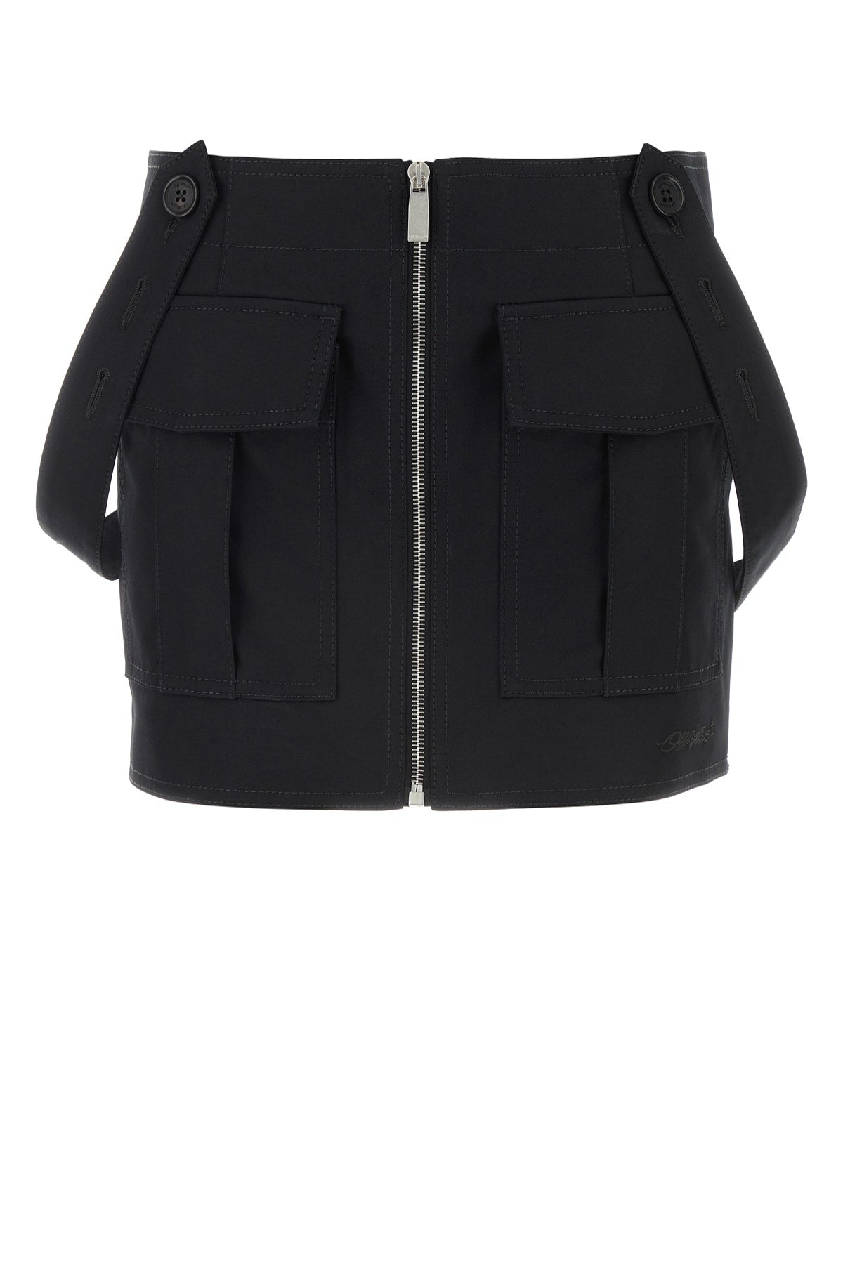 CO_STRAPS_CARGO_MINI_SKIRT_BLACK_BLACK_OWCY001F24FAB001_1010_Image_1