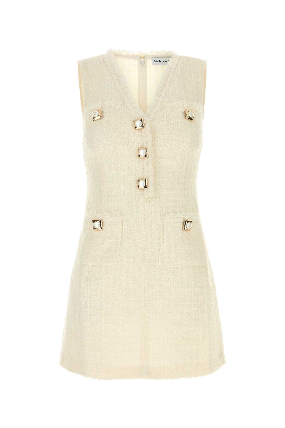 CREAM_SLEEVELESS_BOUCLE_MINI_DRESS_PF26005SC_CREAM_Image_1