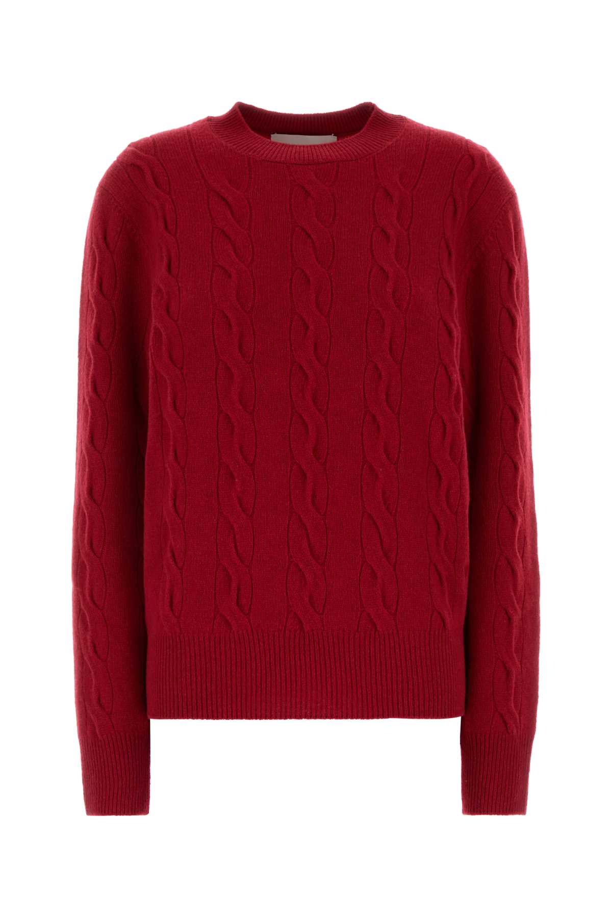 CREWNECKSWEATERWITHTONALAMIDECOEUR_UKS880KN0189_A186_Image_1
