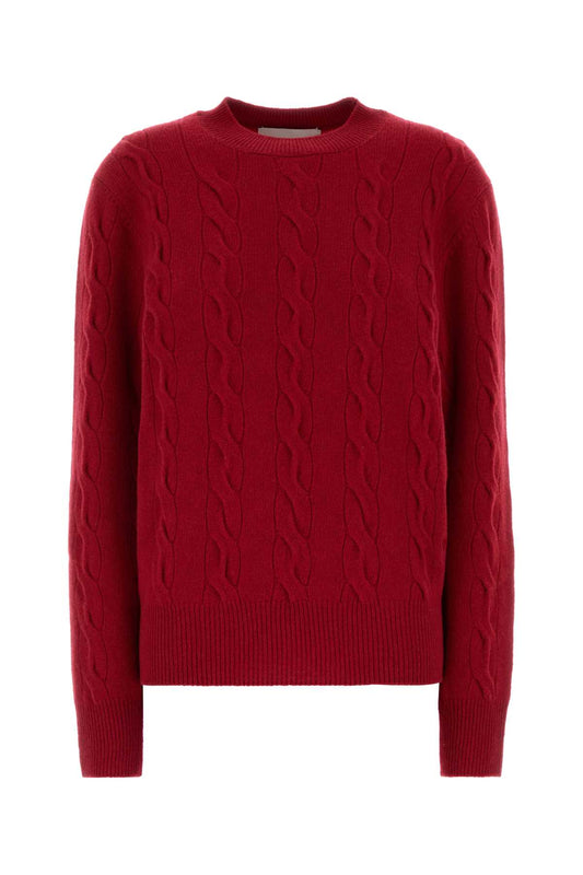 CREWNECKSWEATERWITHTONALAMIDECOEUR_UKS880KN0189_A186_Image_1