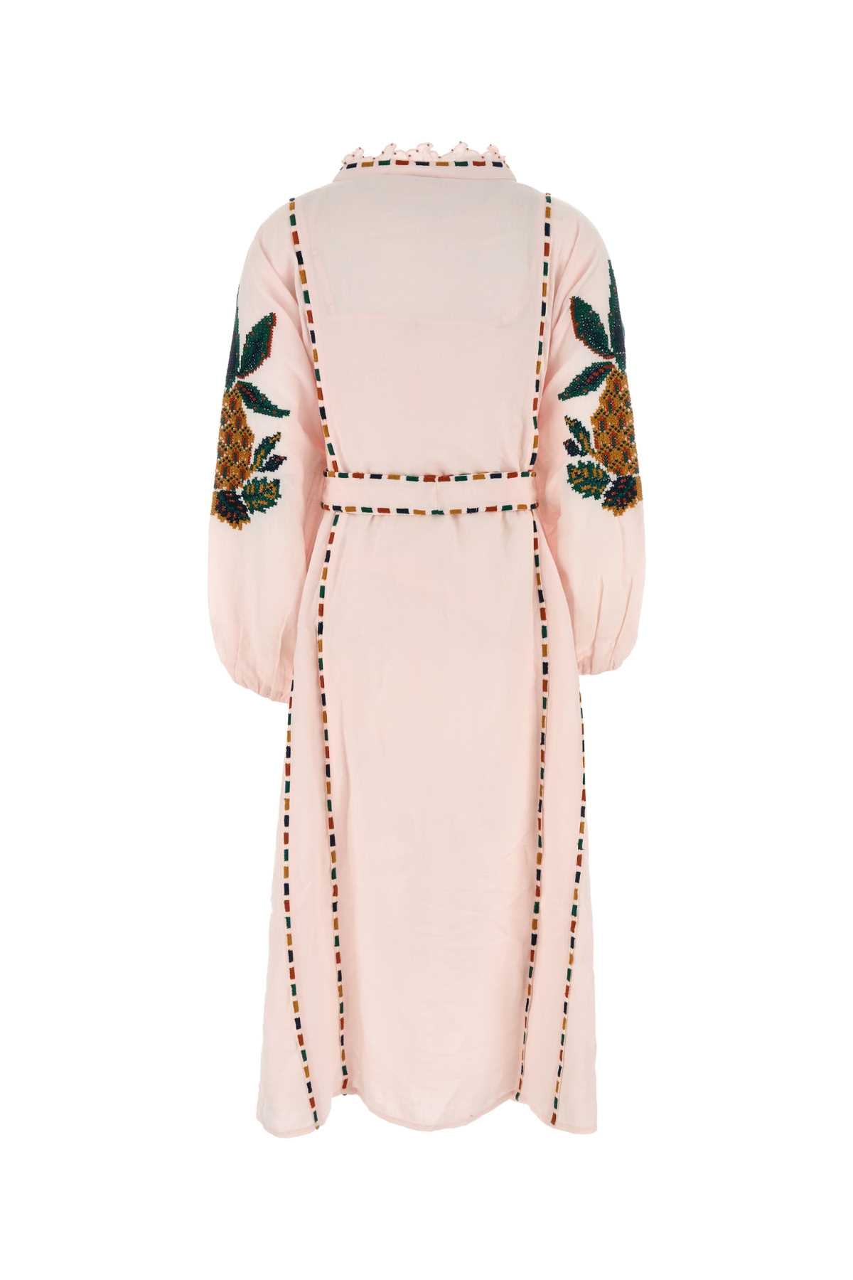 CROSS_STITCH_PINEAPPLE_LIGHT_PINK_SLEEVE_MIDI_DRES_324909_L0017_Image_2