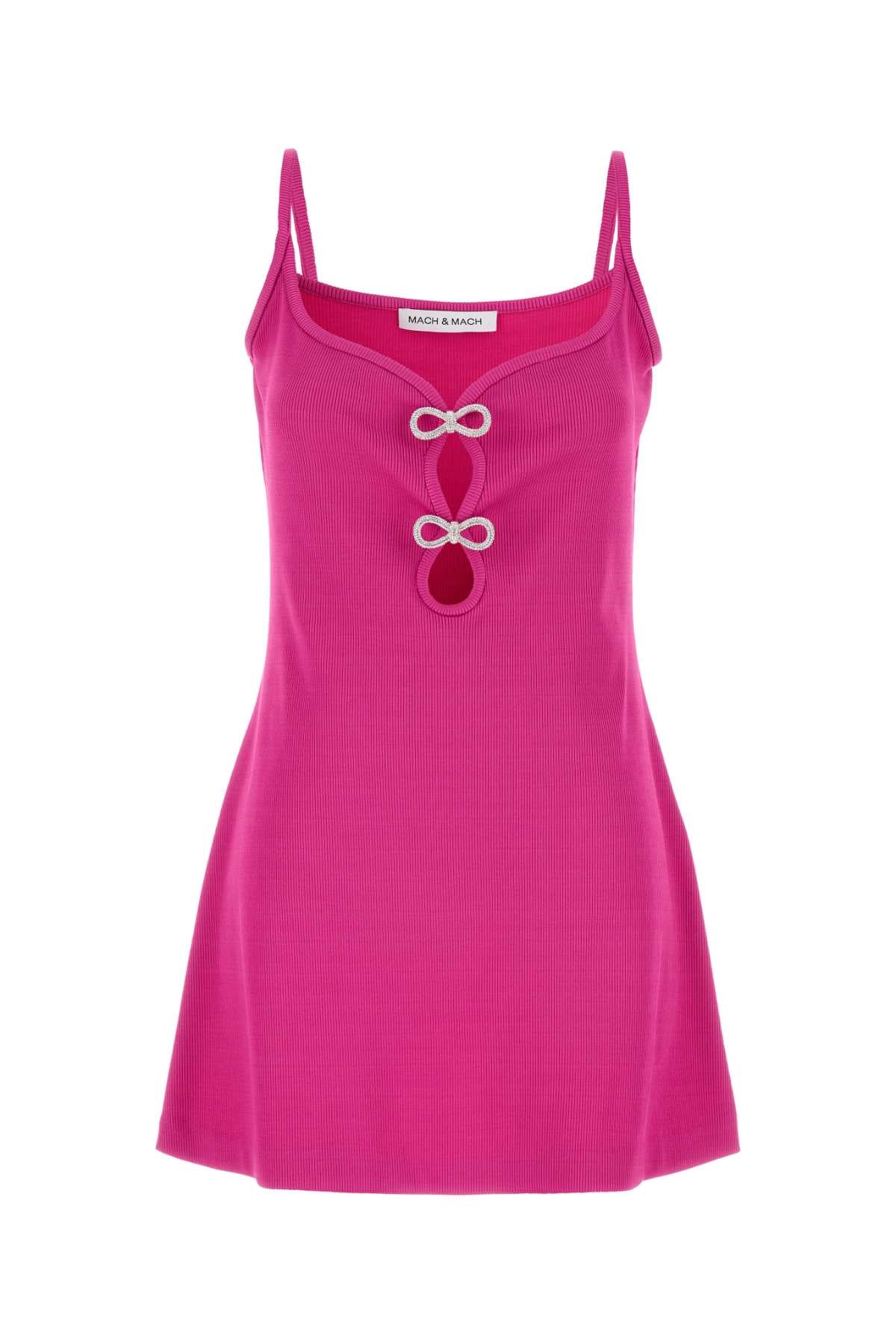 CRYSTAL_BOW_CUTOUT_MINI_DRESS_CT22003_HOT_PINK_Image_1