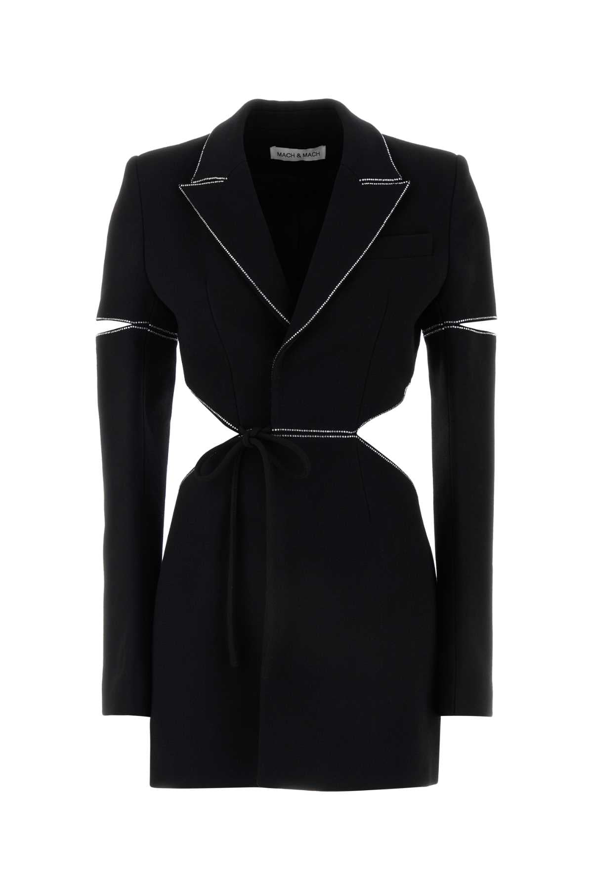 CUT_OUT_BLAZER-DRESS_WITH_A_BOW_R23C0003CRP600_BLACK_Image_1