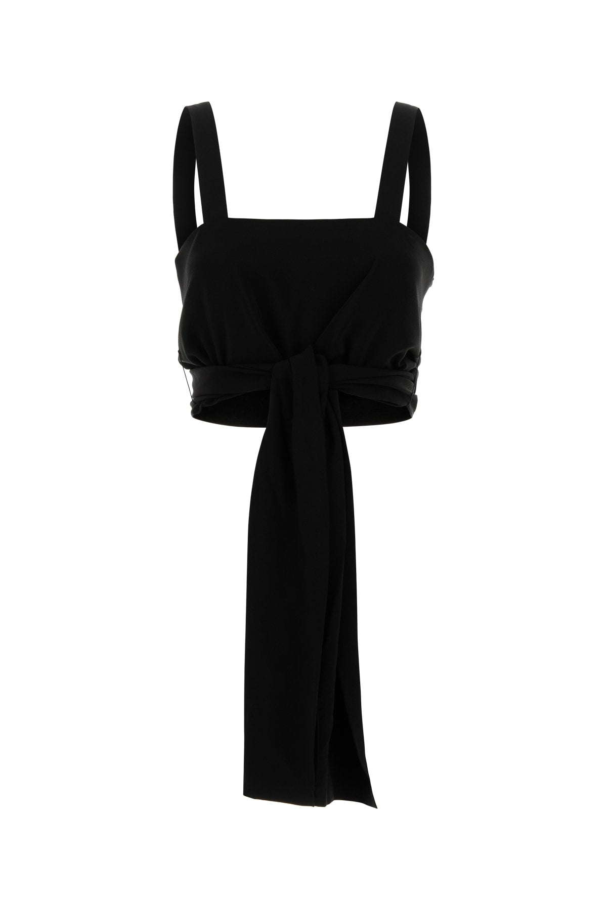 Canotta_corta_con_nastri_sul_davanti_in_crpe_de_c_25UHT25125_001_Image_1