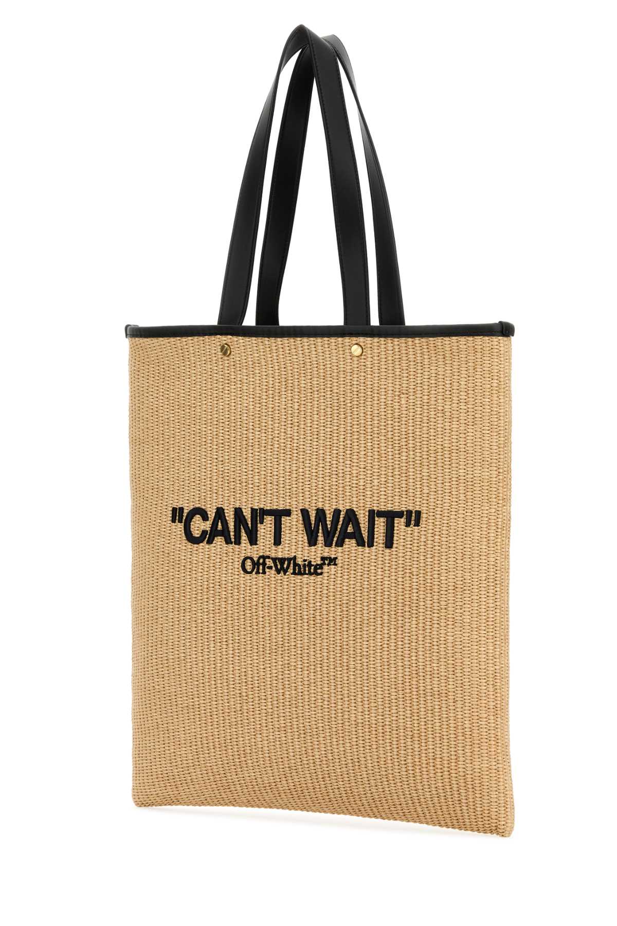 DAY_OFF_FLAT_TOTE_RAFIA_BEIGE_BLACK_OWNA234F24FAB001_6110_Image_2