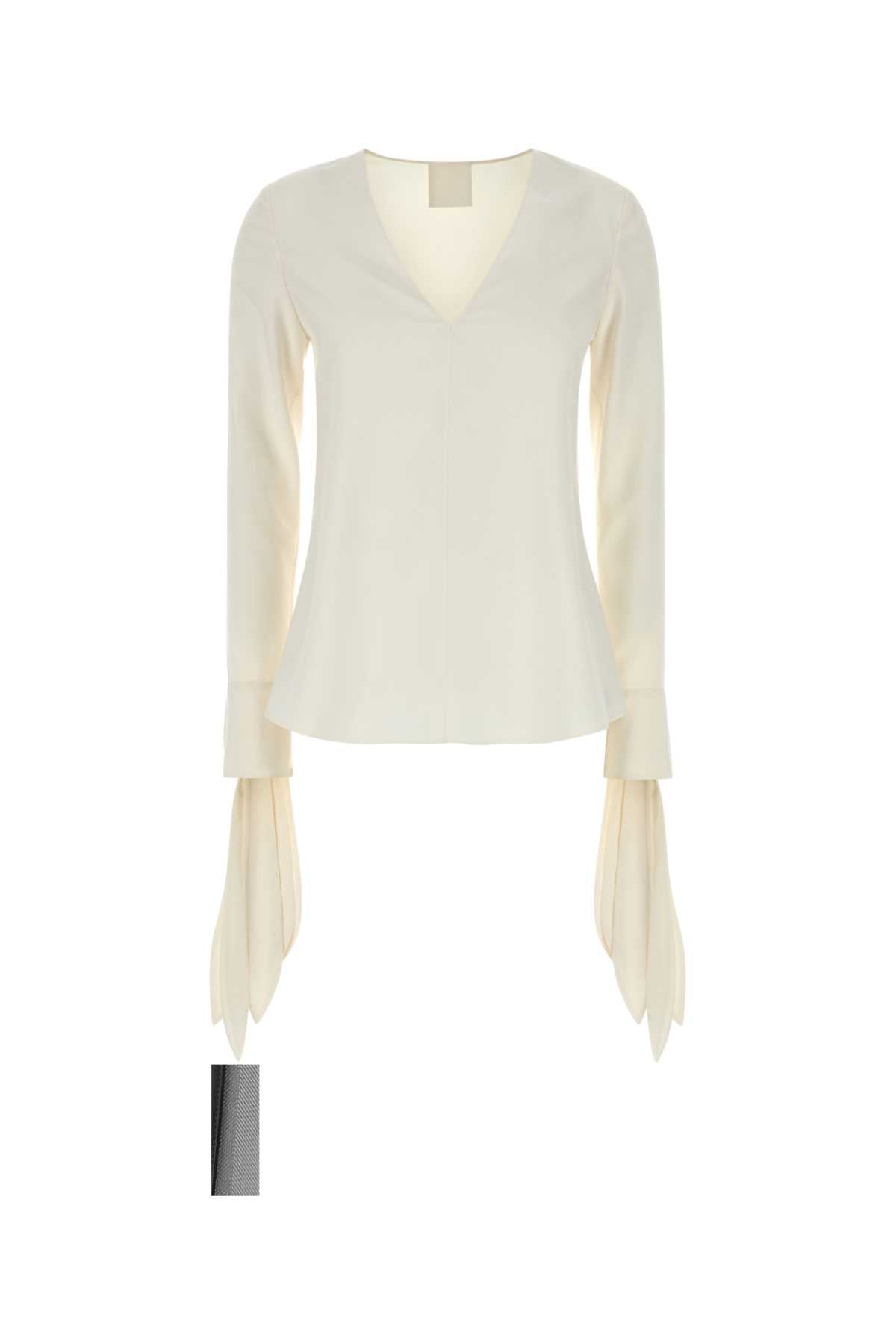 DEEP_V-NECK_BOW_CUFFS_BLOUSE_BW61DN15X9_130_Image_1
