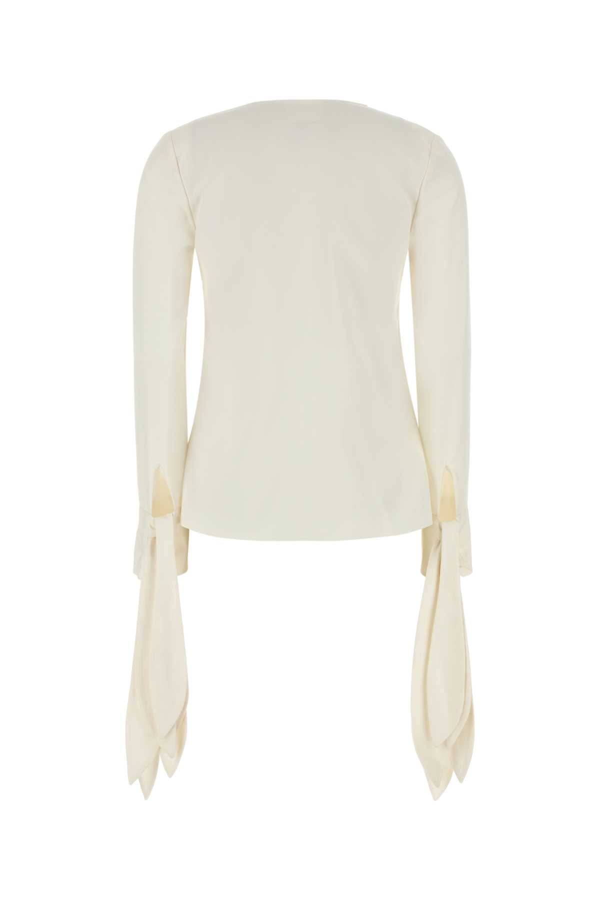 DEEP_V-NECK_BOW_CUFFS_BLOUSE_BW61DN15X9_130_Image_2