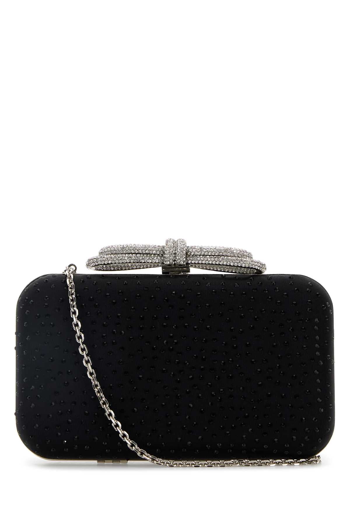 DOUBLE_BOW_BLACK_SATIN_CLUTCH_WTH_HOTFIX_STRASS_FW24BG0002STRBLK_BLACK_Image_3