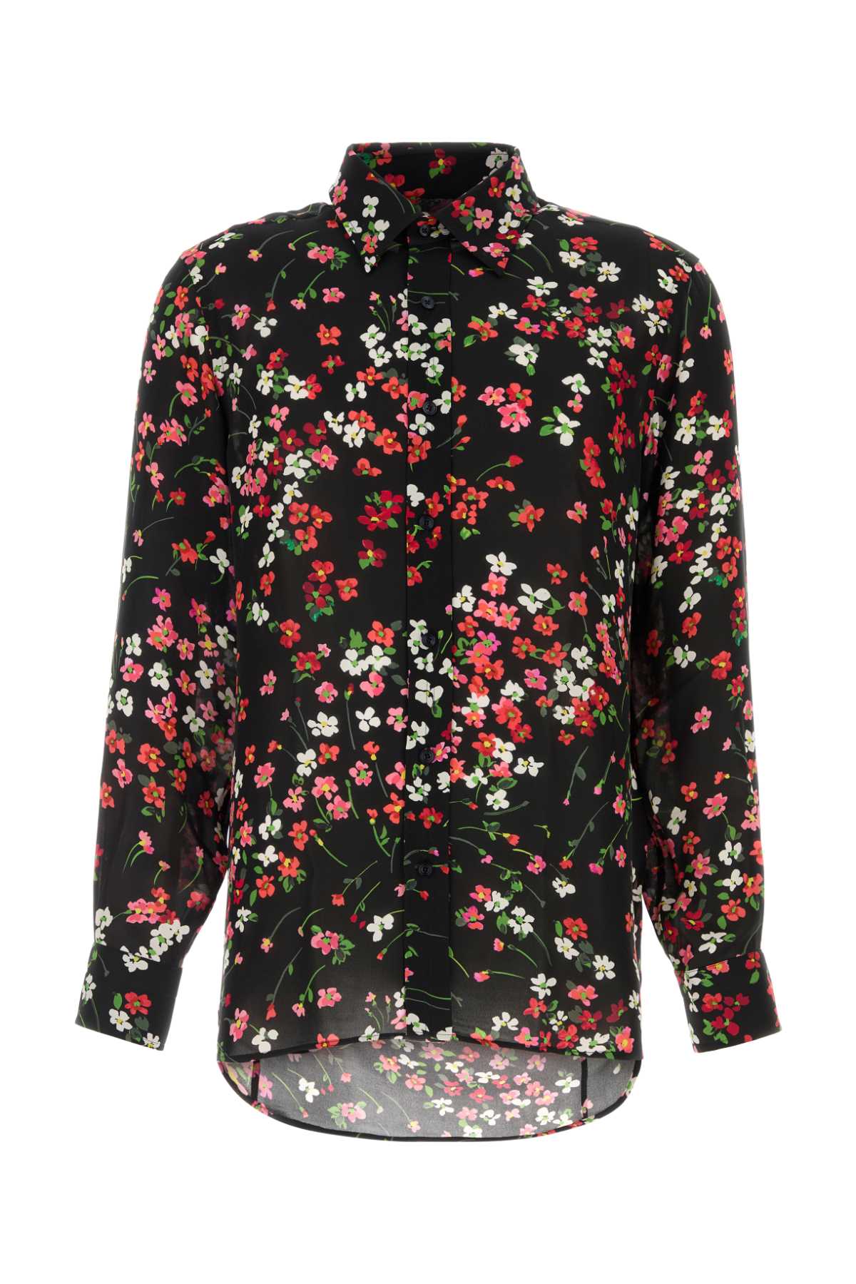 DOUBLE_GEORGETTE_PRINTED_DAISY_SLIM_FIT_SHIRT_HSG001FMS056S25_ZBLCK_Image_1