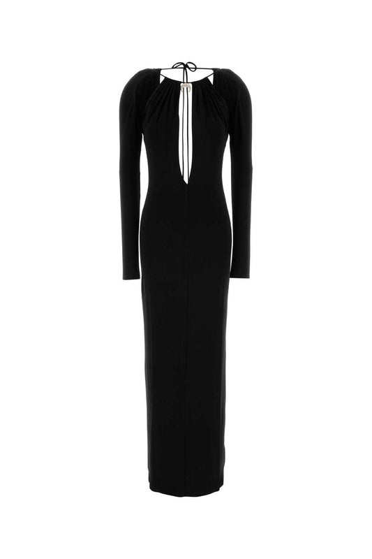 DRAPED_JERSEY_LS_LONG_DRESS_WDR410ACJER0082_BK99_Image_1