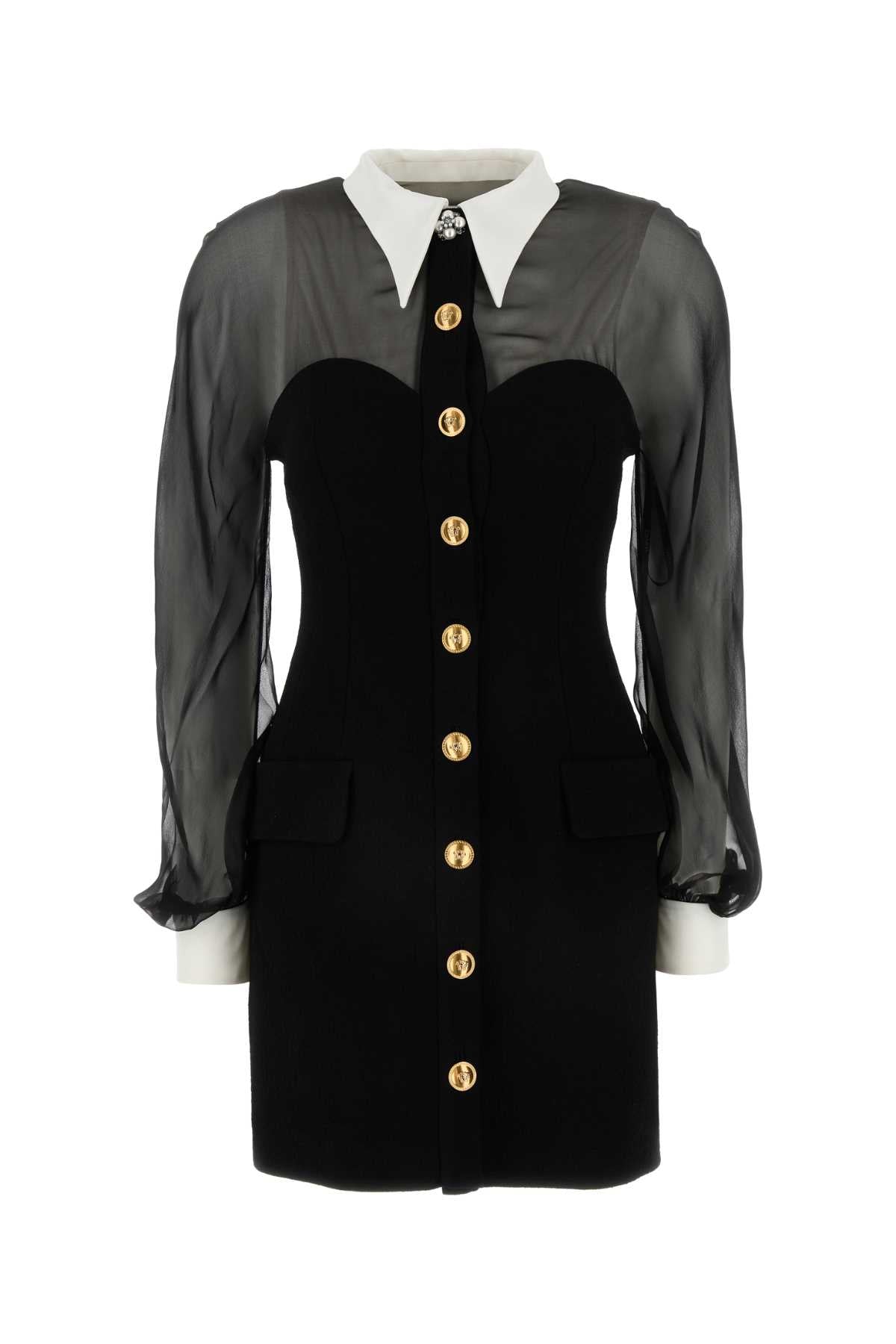 DRESS_RESPONSIBLE_DOUBLE_WOOL_CREPE_STRETCH_10166861A12255_1B000_Image_1
