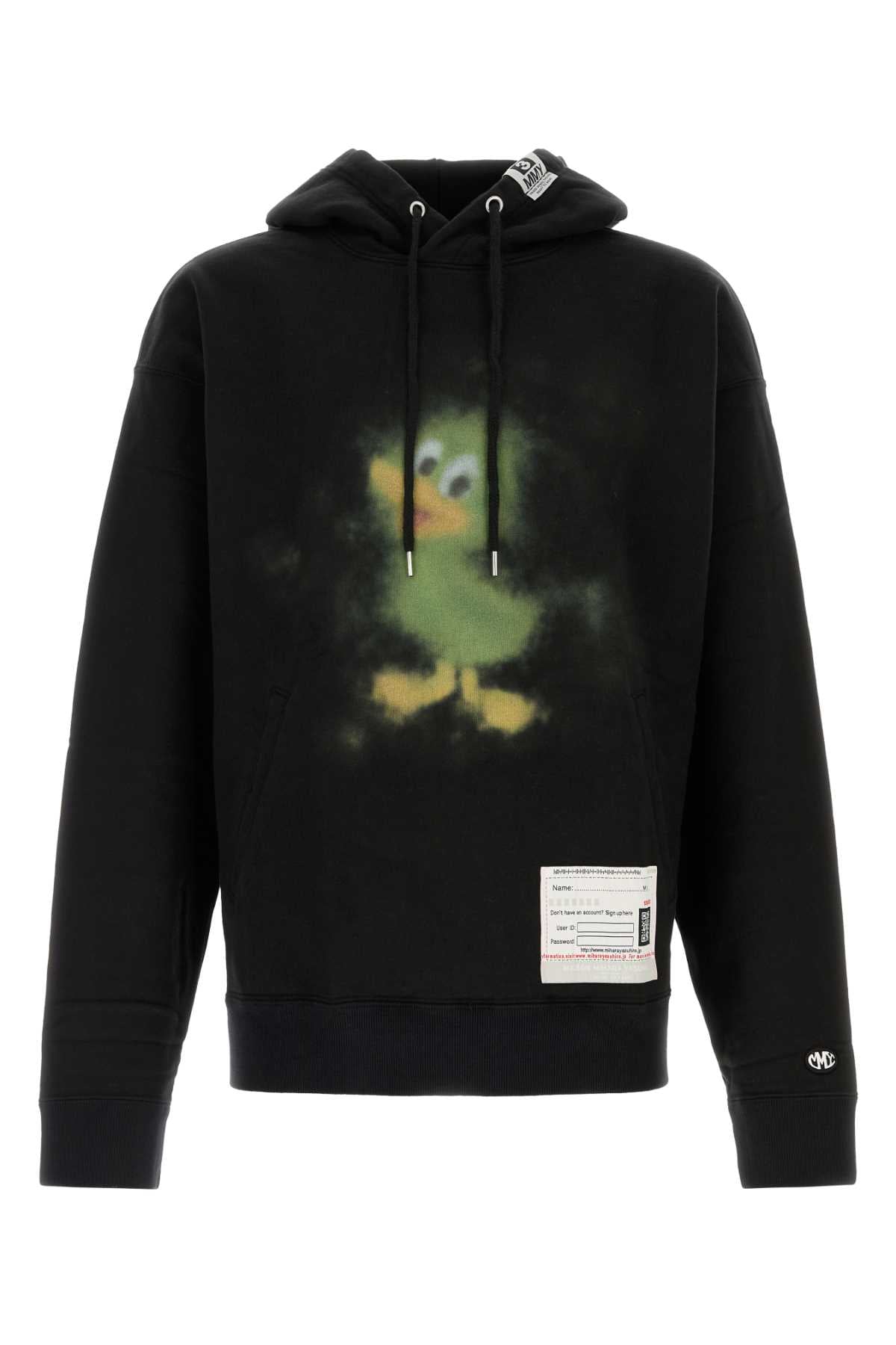 DUCK_PRINTED_HOODIE_A13HD661_BLACK_Image_1