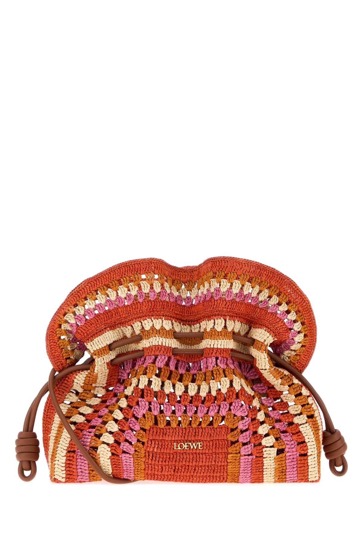 FLAMENCO_CLUTCH_CROCHET_M_A411FC1XE4_BRIGHTORANGEPINK_Image_1