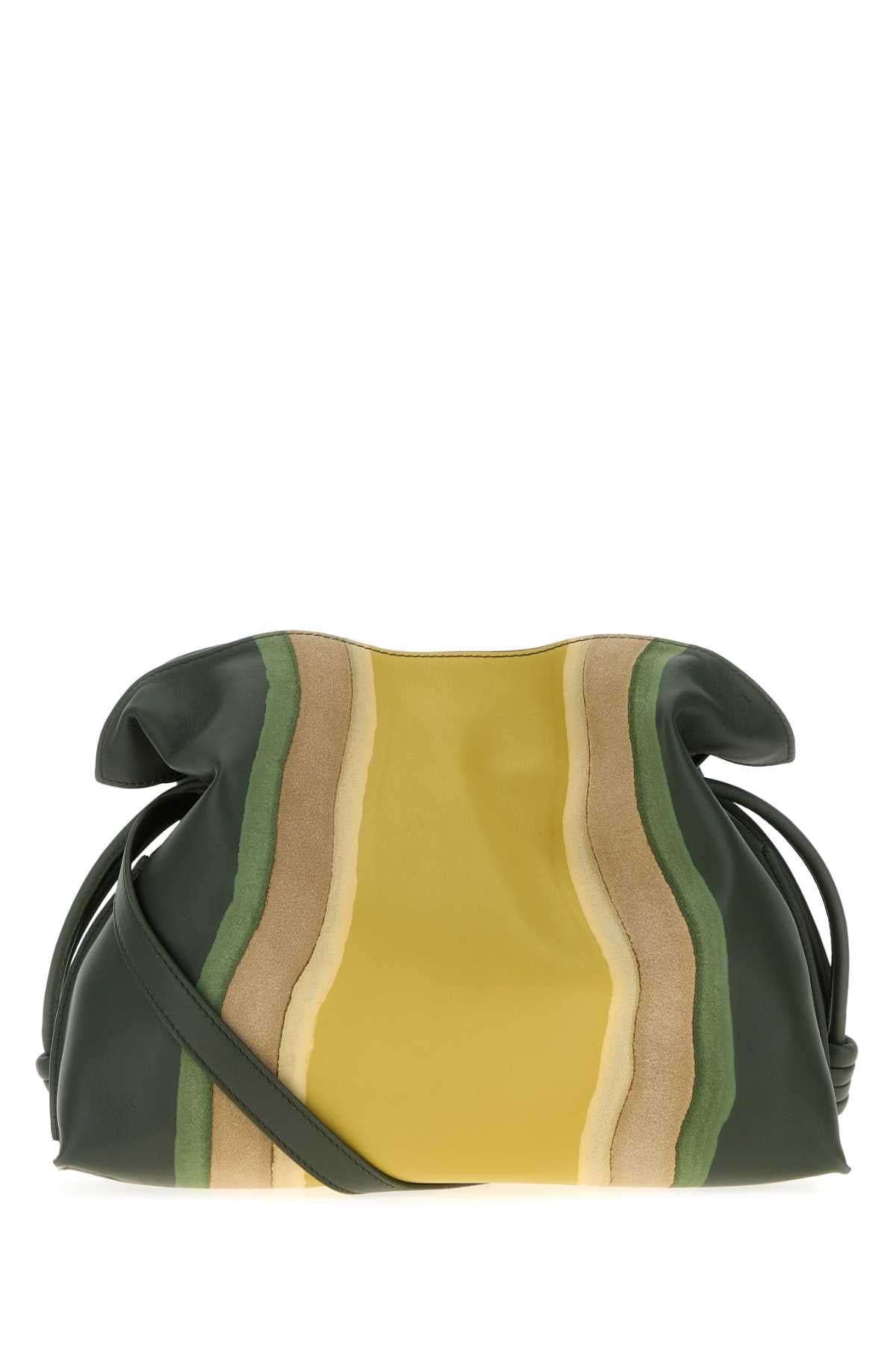 FLAMENCO_CLUTCH_M_LANDSCAPE_A411FC1XCX_BOTTLEGREENOCHRE_Image_3