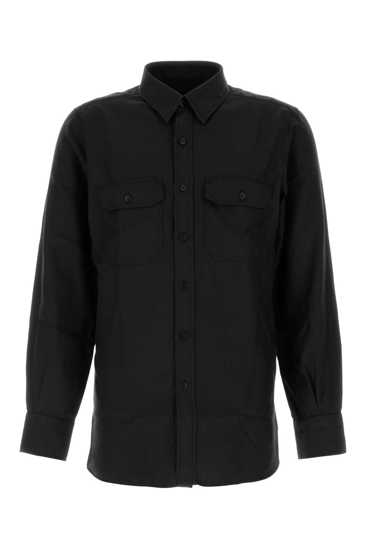 FLUID_LIGHT_TWILL_MILITARY_SHIRT_HME001FMG002S24_LB999_Image_1