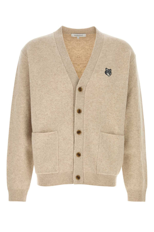 FOX_HEAD_MILANO_LAMBSWOOL_CARDIGAN_TAN_BEIGE_PM00510KT1180_0335_Image_1