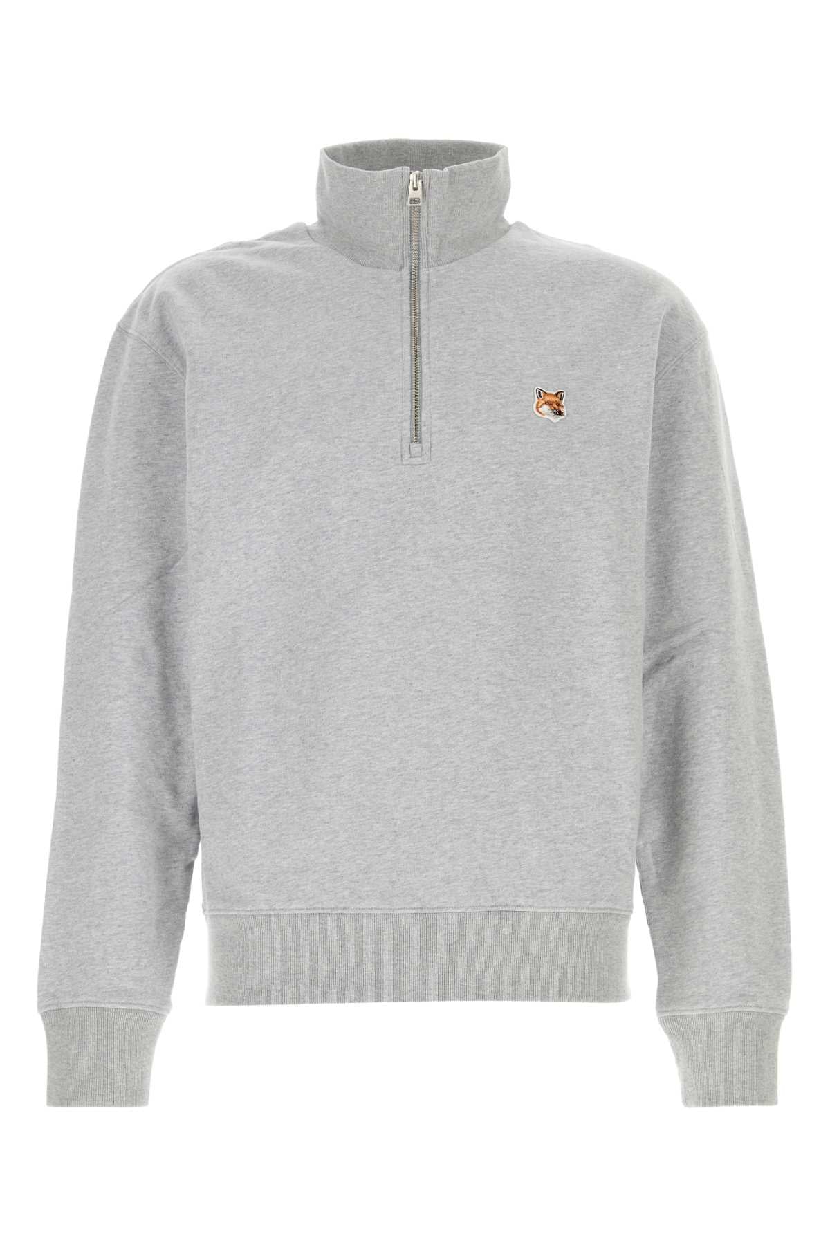 FOX_HEAD_PATCH_COMFORT_HALF_ZIP_SWEATSHIRT_MM00314KM0001_H120_Image_1
