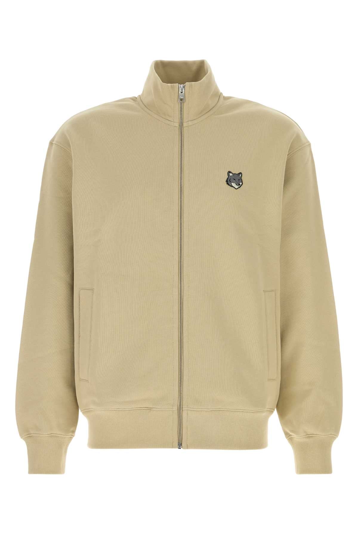 FOX_HEAD_ZIPPED_COMFORT_SWEATSHIRT_QM02151KM0341_0450_Image_1
