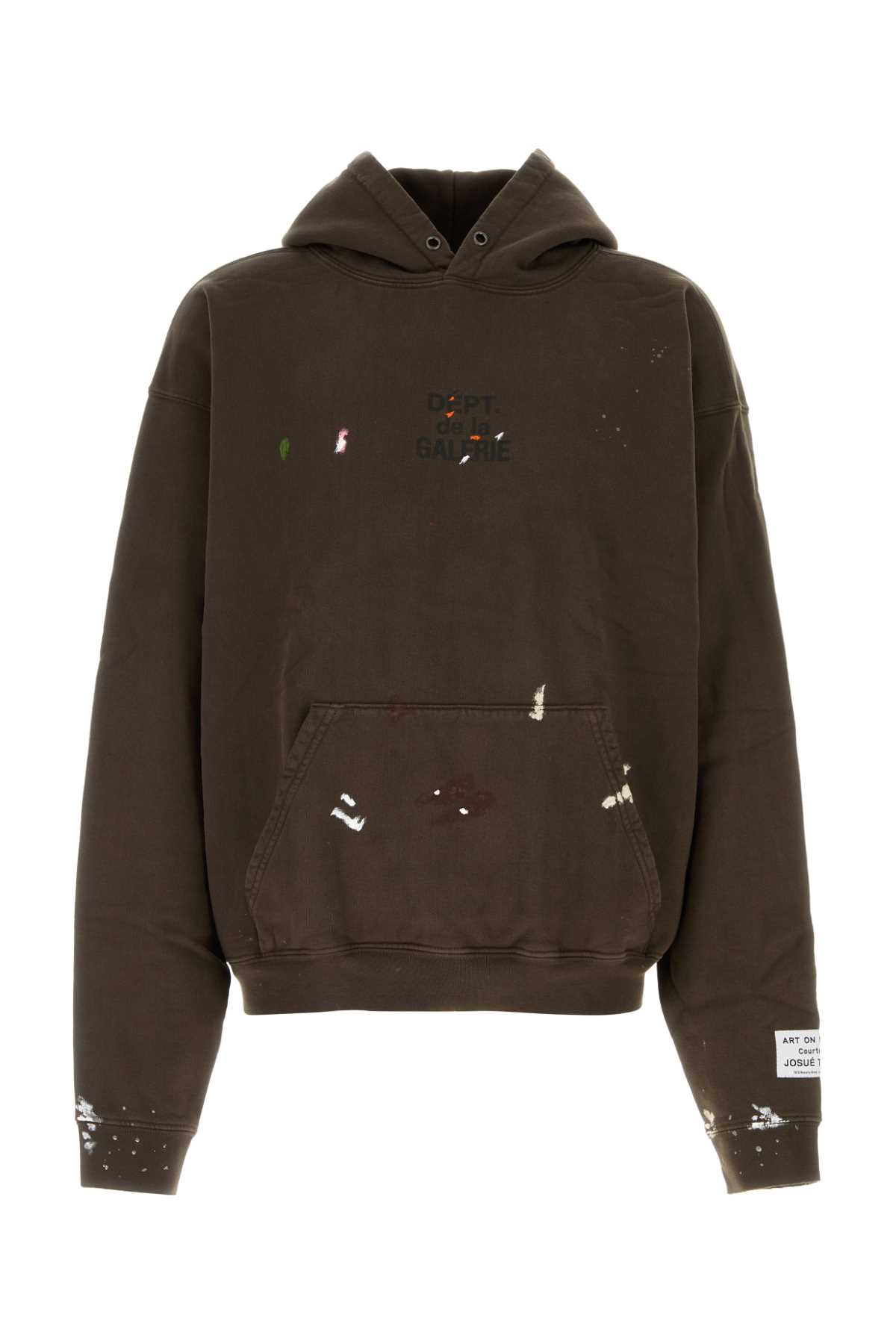 FRENCH_LOGO_PAINTED_HOODIE_OUT022_SEPIA_Image_1