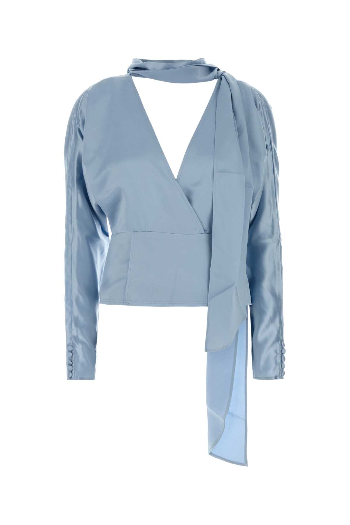 Fluid_Satin_Kimono_Sleeve_Scarf_Blouse_A1040373_326_Image_1