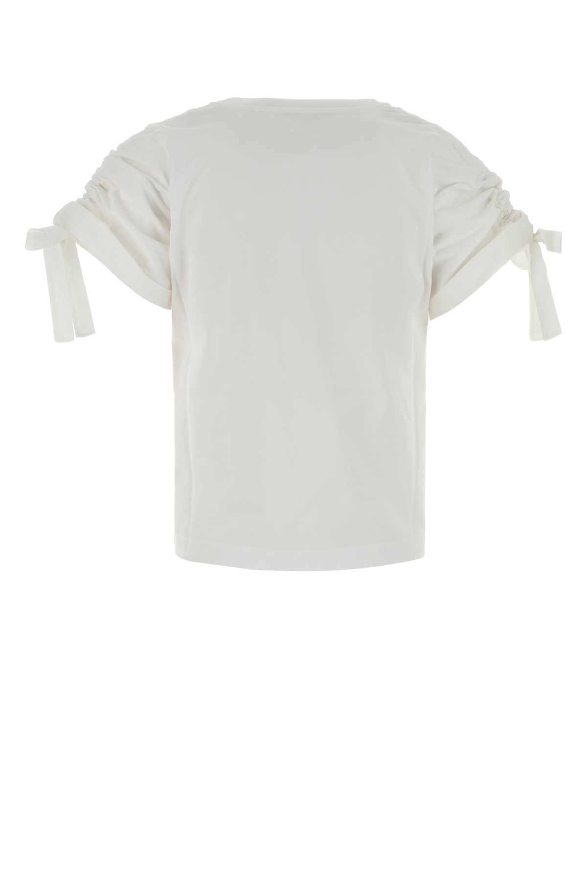 GATHERED_SHOULDER_T-SHIRT_WITH_BOWS_BW70G931D8_100_Image_2
