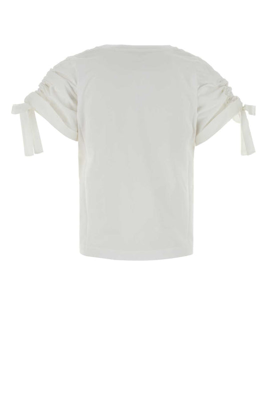 GATHERED_SHOULDER_T-SHIRT_WITH_BOWS_BW70G931D8_100_Image_2