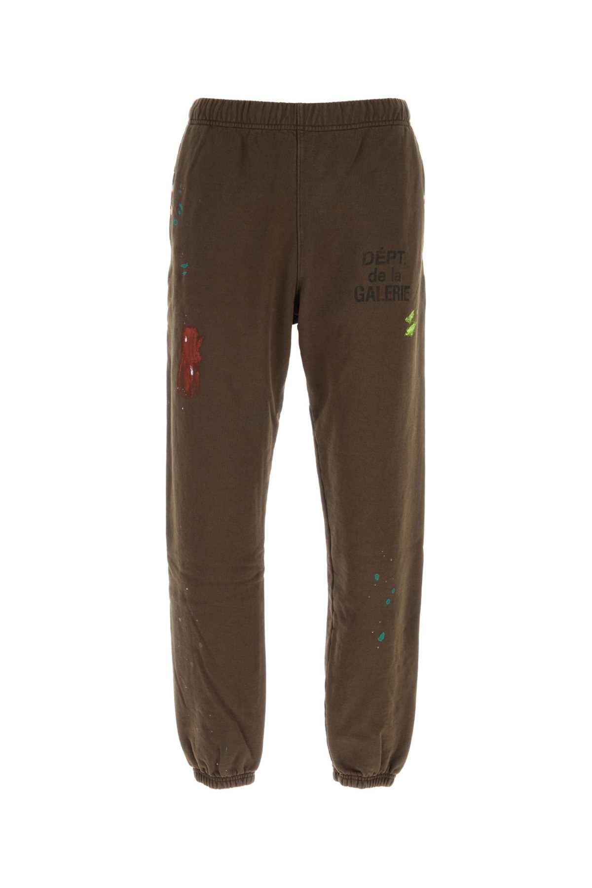 GD_FRENCH_LOGO_SWEATPANTS_BTM035_SEPIA_Image_1