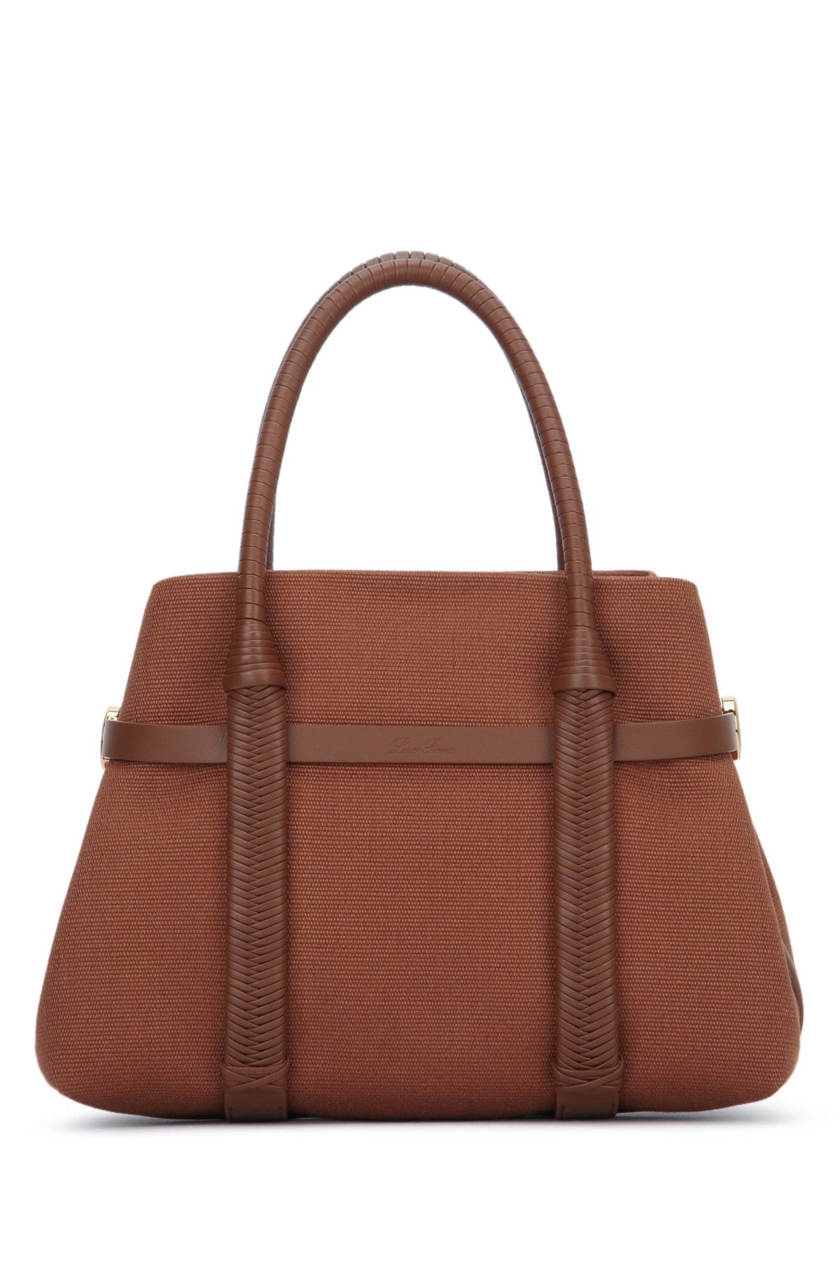 GHIERA_SHOPPER_SMALL_CANVAS_BRAIDEDROUNDED_LTH_FAR1115_B5UR_Image_1