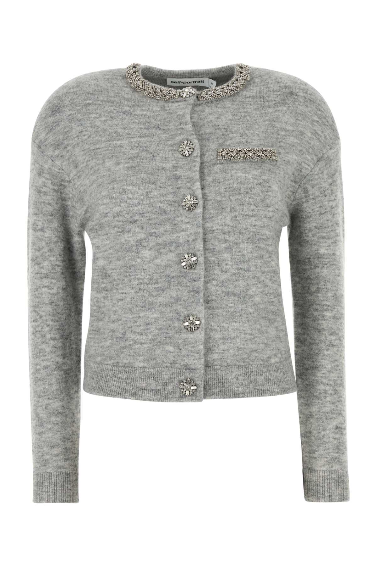 GREY_MELANGE_CARDIGAN_AW24064CGR_GREY_Image_1