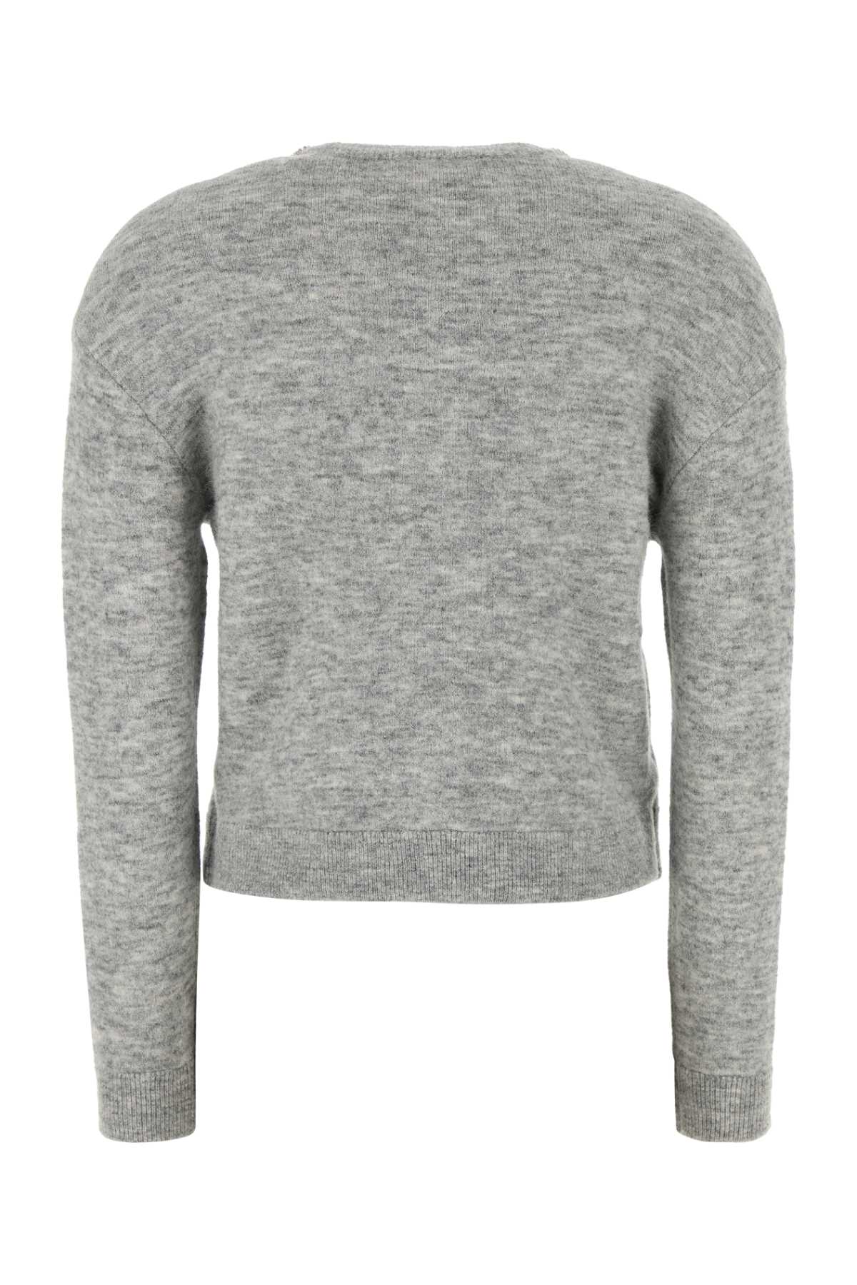 GREY_MELANGE_CARDIGAN_AW24064CGR_GREY_Image_2