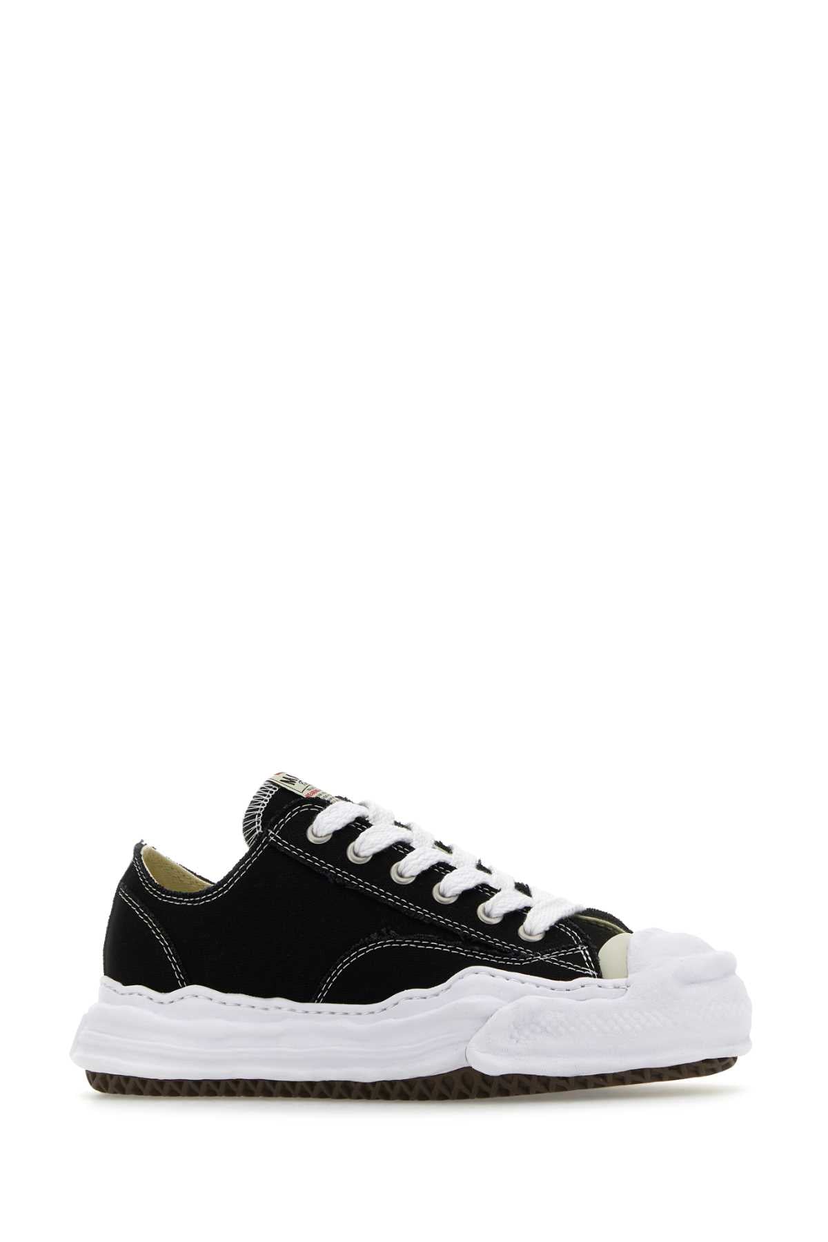 HANK_original_sole_canvas_Low-Top_sneaker_A05FW702_BLACK_Image_2
