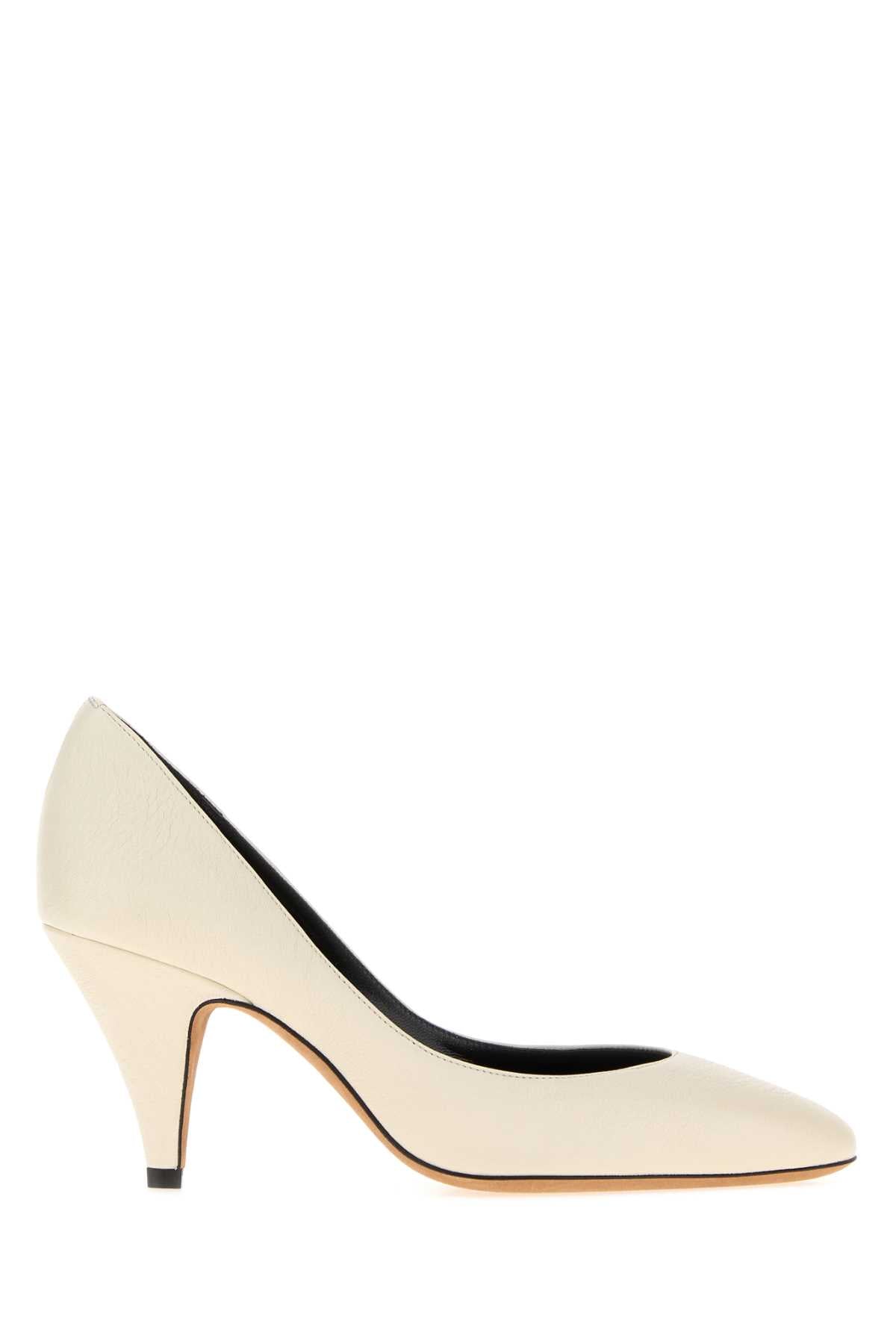 HAZE_PUMP_OFF-WHITE_LEATHER_SS26HC008WH010L_L001_Image_1