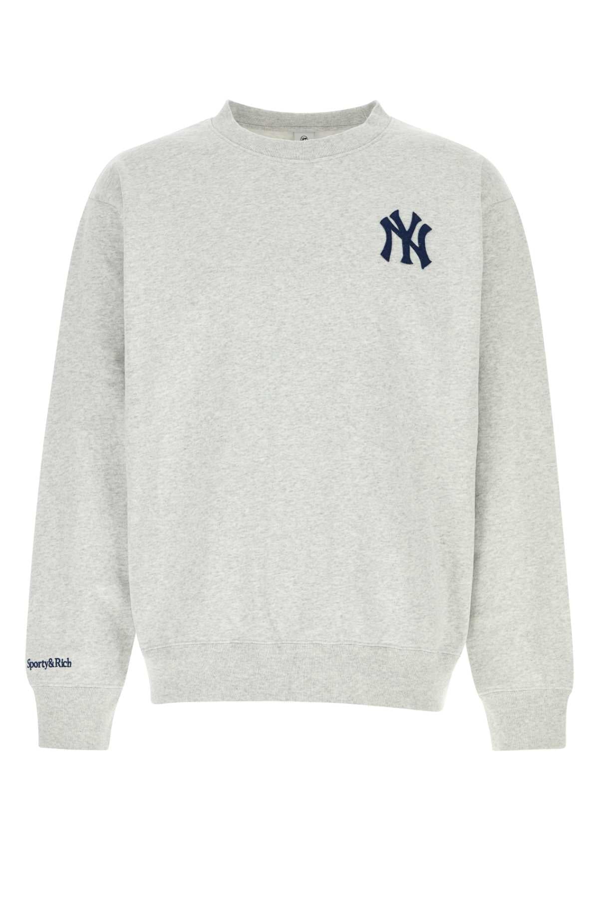 HERITAGE_YANKEES_SERIF_CREWNECK_ST071610300GY03_HEATHERGRAY_Image_1