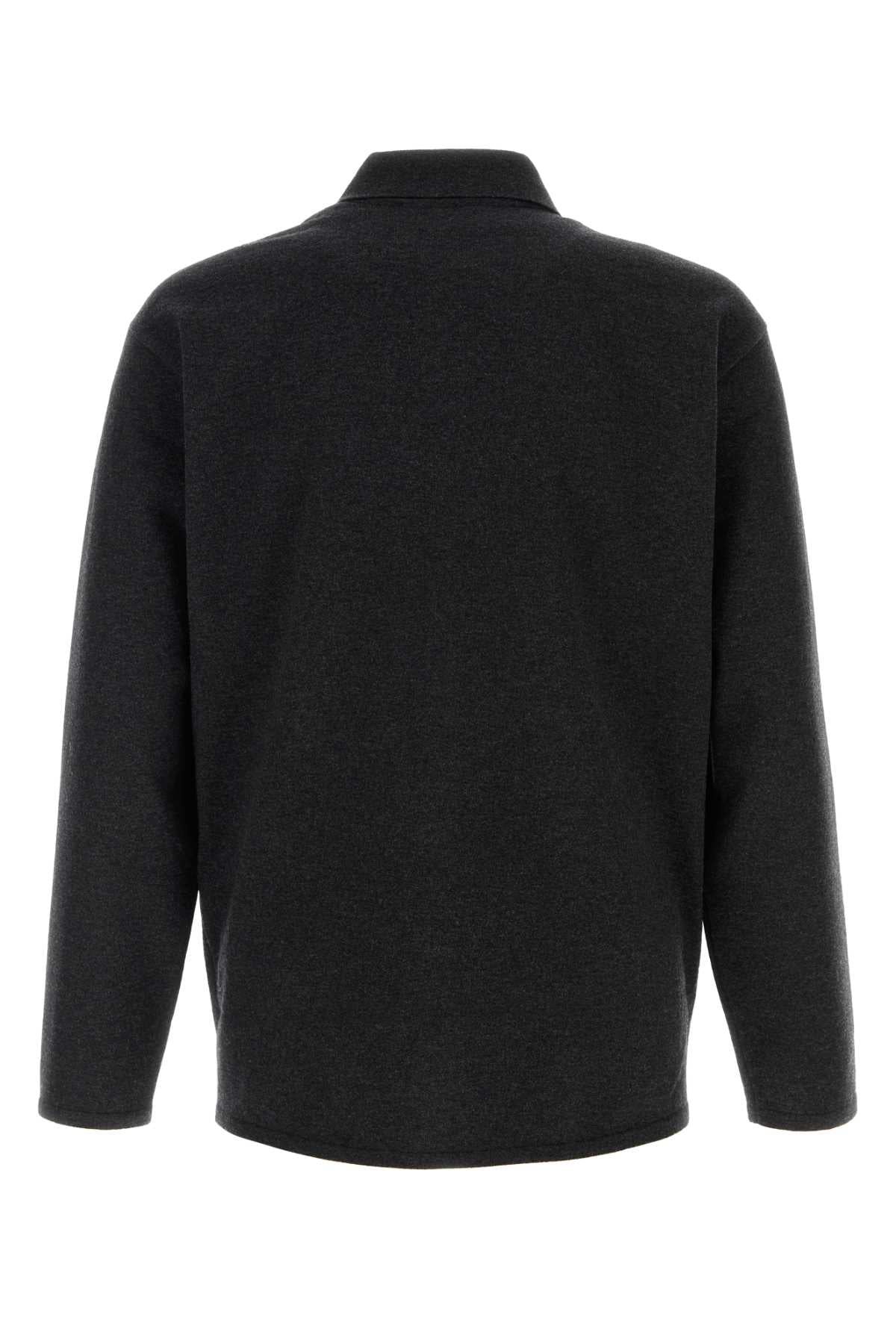 HIGH_TWIST_WOOL_KNIT_SHIRT_CARDIGAN_A25AC01CK_CHARCOAL_Image_2