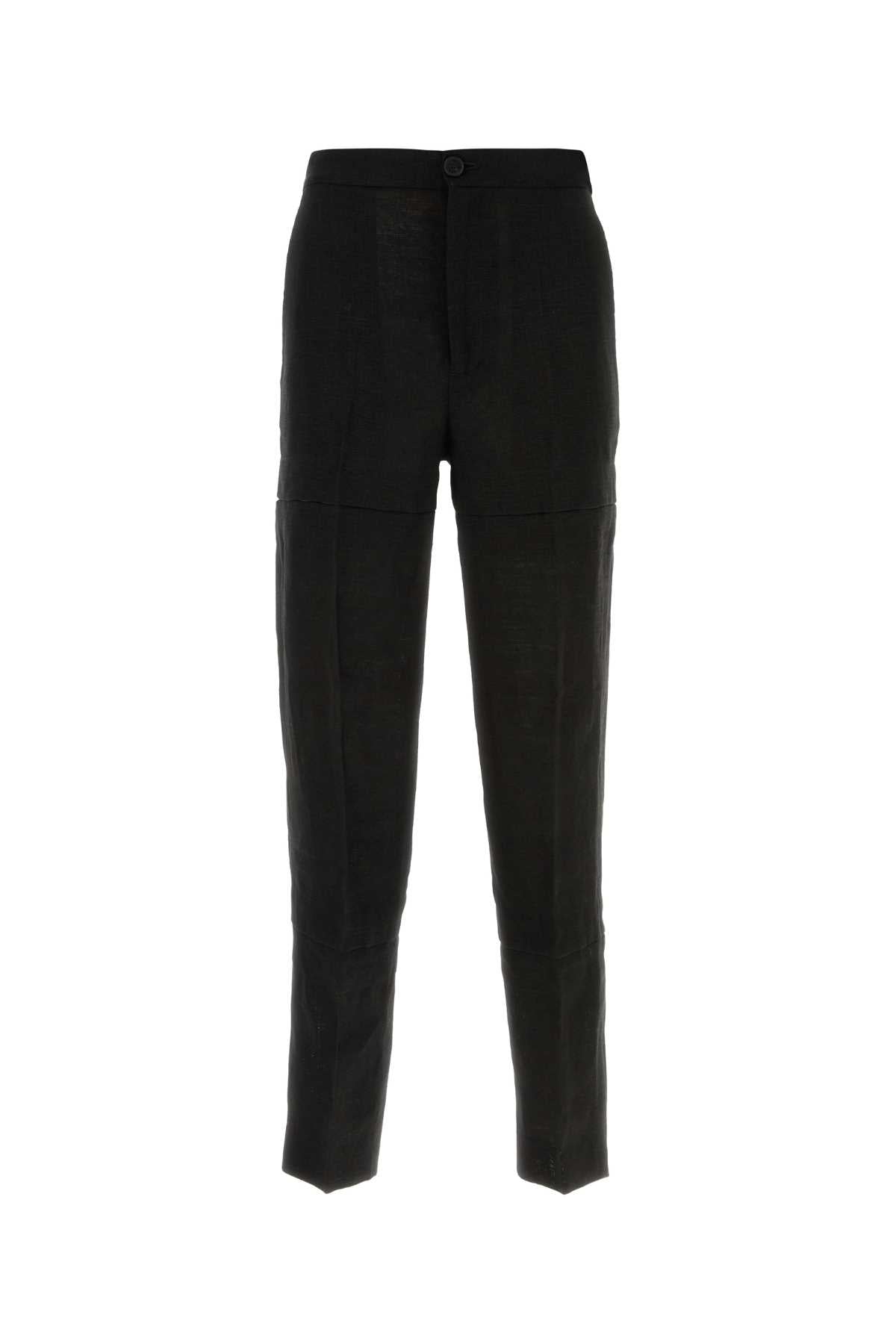 HOOKEYE_PANTS_LINEN_U251P029L010_BLACK_Image_1