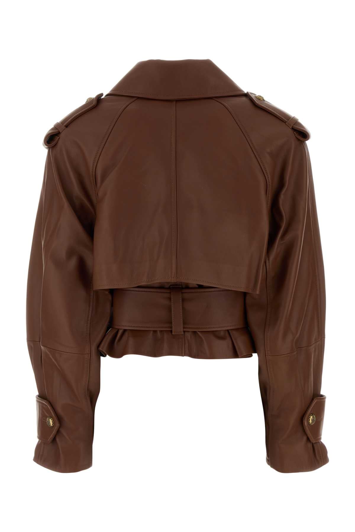 HYPNOTIC_LEATHER_CROP_TRENCH_5328JF251_TAN_Image_2