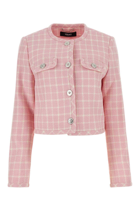 INFORMAL_JACKET_LARGE_CHECKED_WOOL_CREPE_TWEED_FAB_10135251A10442_2PL40_Image_1