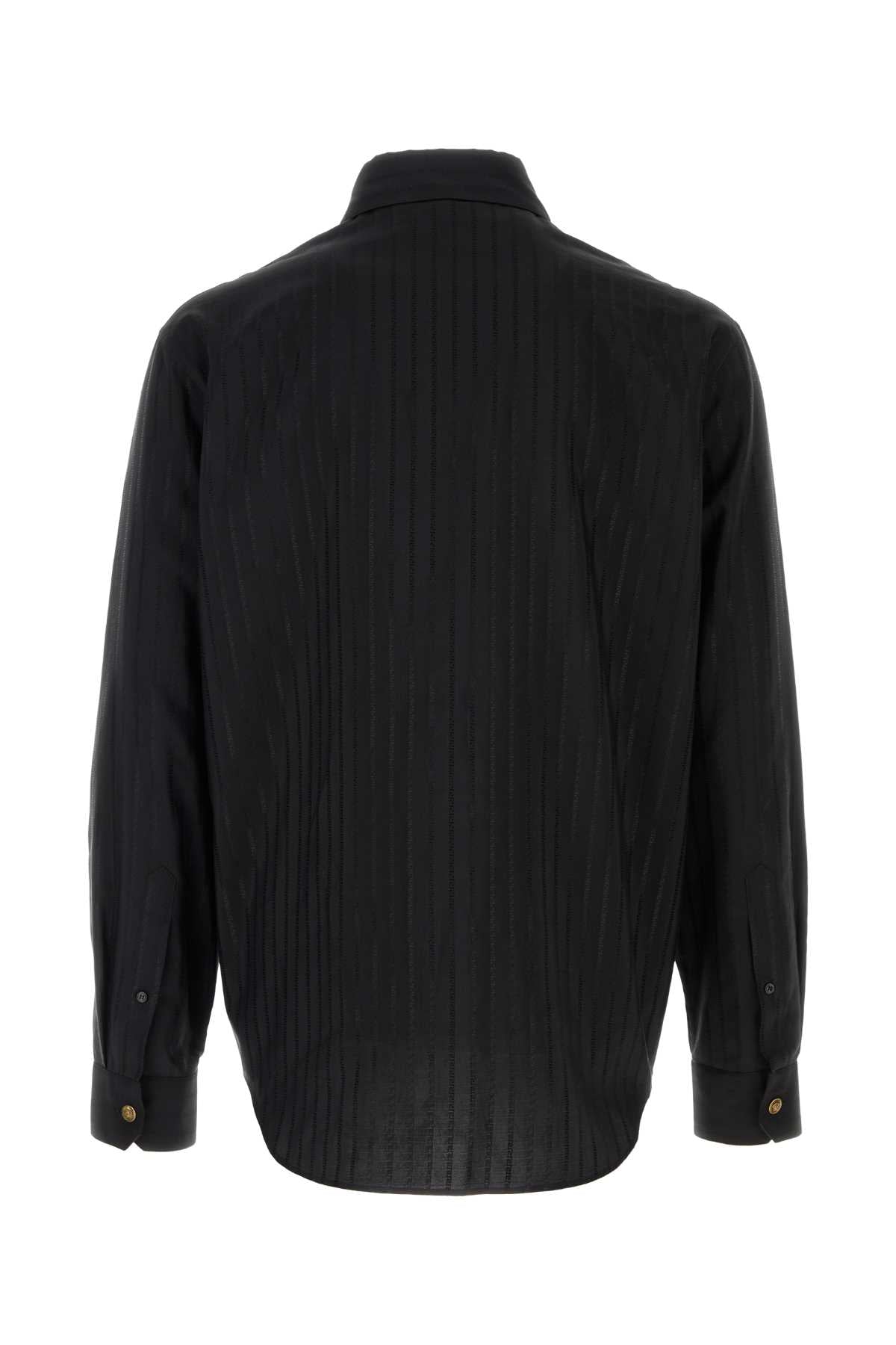 INFORMAL_SHIRT_RESPONSIBLE_COTTON_SILK_MICRO_GRECA_10268161A18548_1B000_Image_2