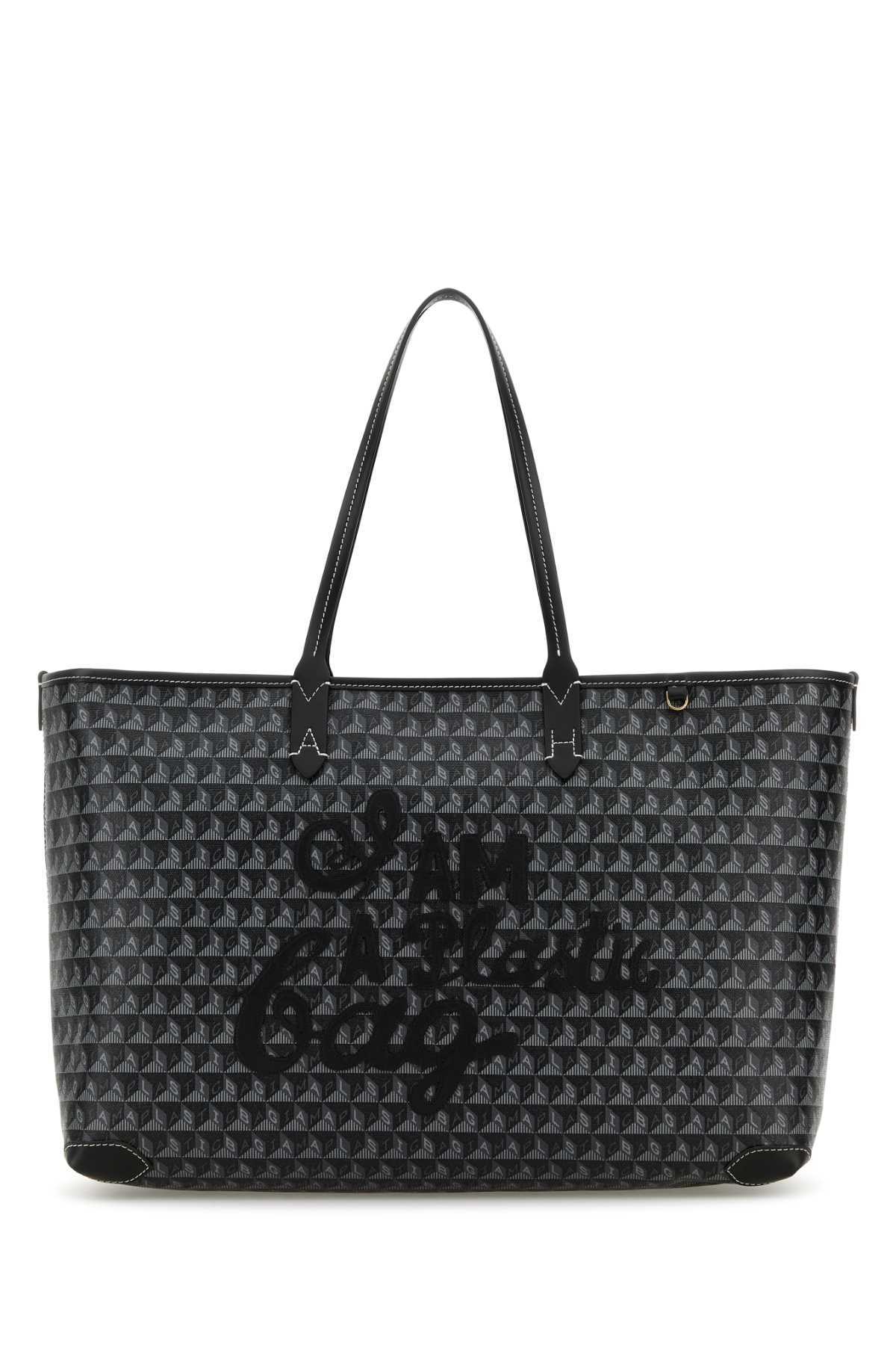 I_AM_A_PLASTIC_BAG_ZIPPED_TOTE_MOTIF_IN_RECYCLED_5050925194839_BLACK_Image_1