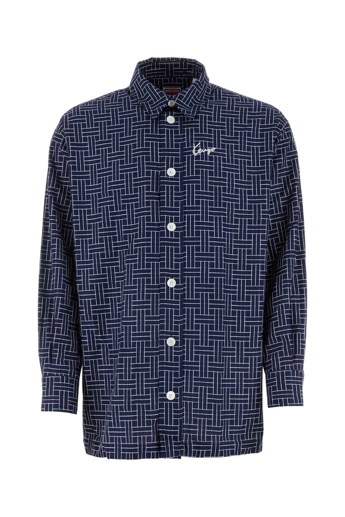 KENZO_WEAVE_OVERSIZED_SHIRT_FE65CH5109JD_77_Image_1