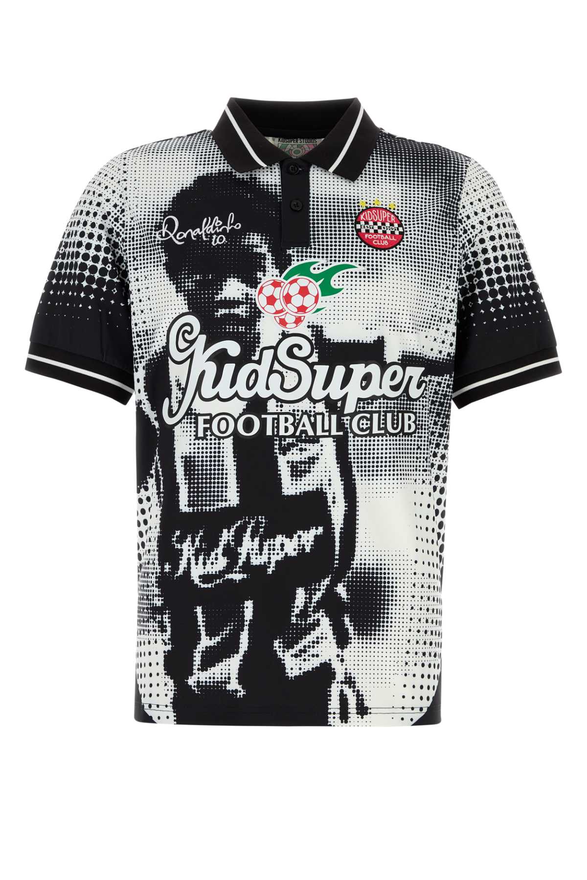 KIDSUPER_X_RONALDINHO_SOCCER_JERSEY_AW24JRSY03_BLACK_Image_1