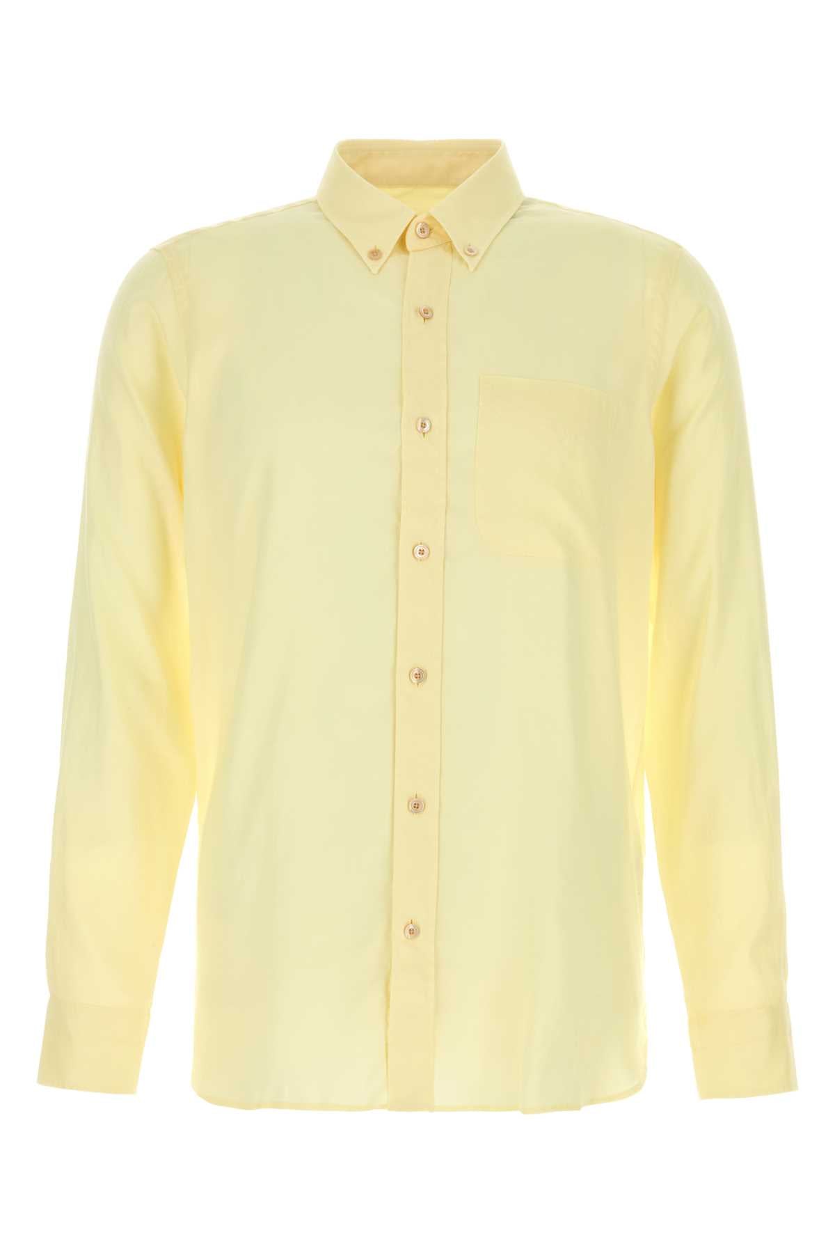 LIGHT_FLUID_FINE_GABARDINE_SLIM_FIT_SHIRT_HSO002FMT058_YCJ_Image_1