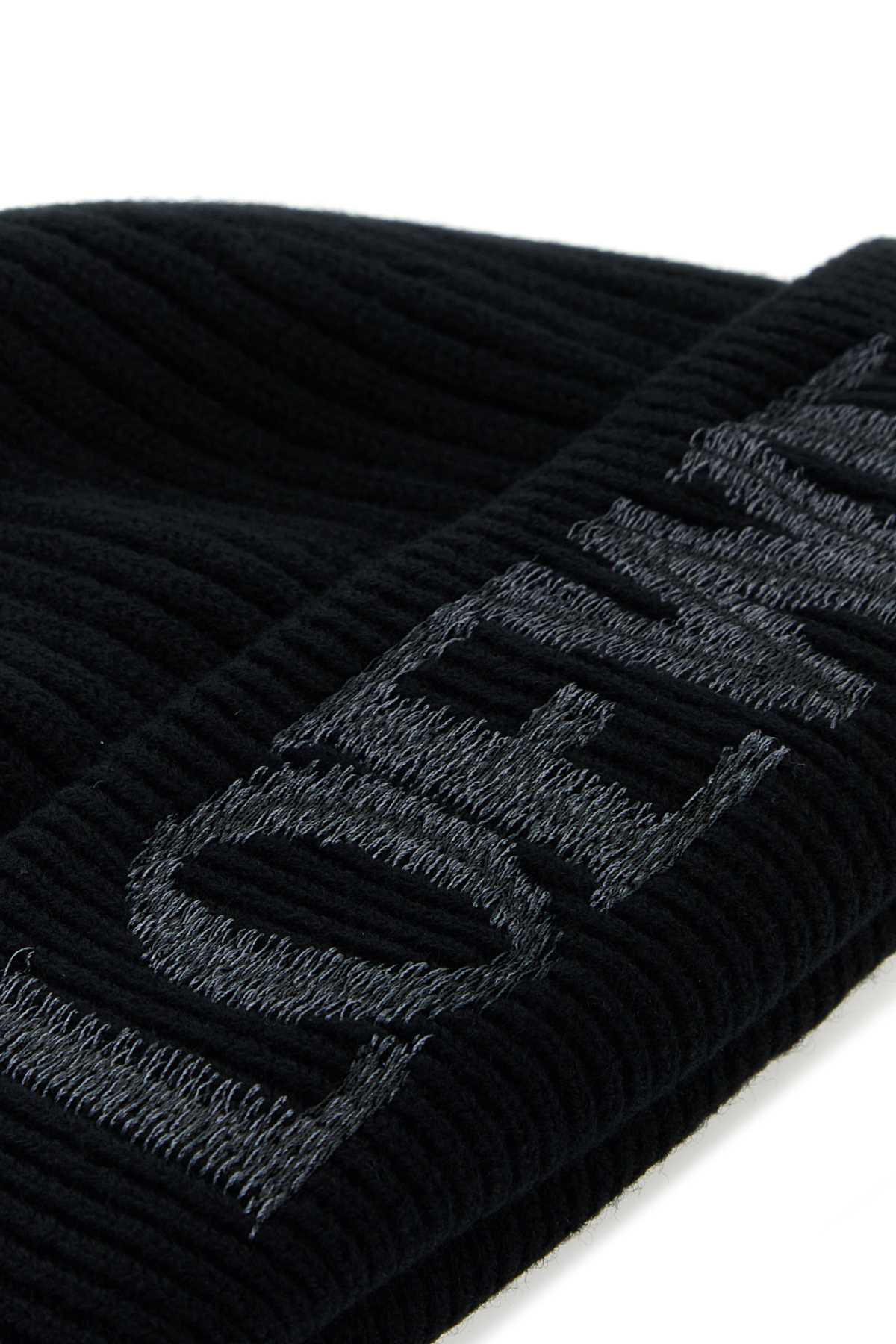 LOEWE_BEANIE_F540257X23_BLACK_Image_3