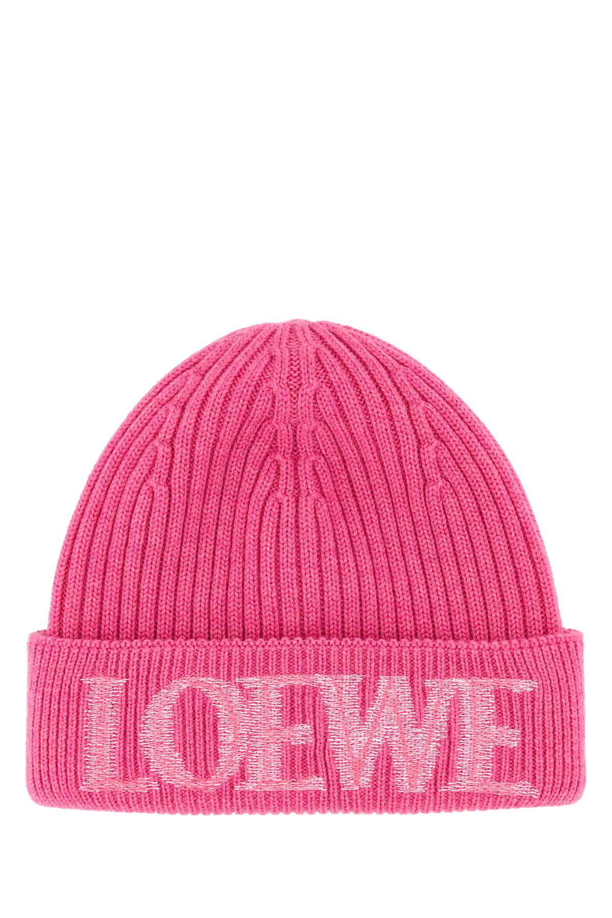 LOEWE_BEANIE_F540257X23_PINK_Image_1