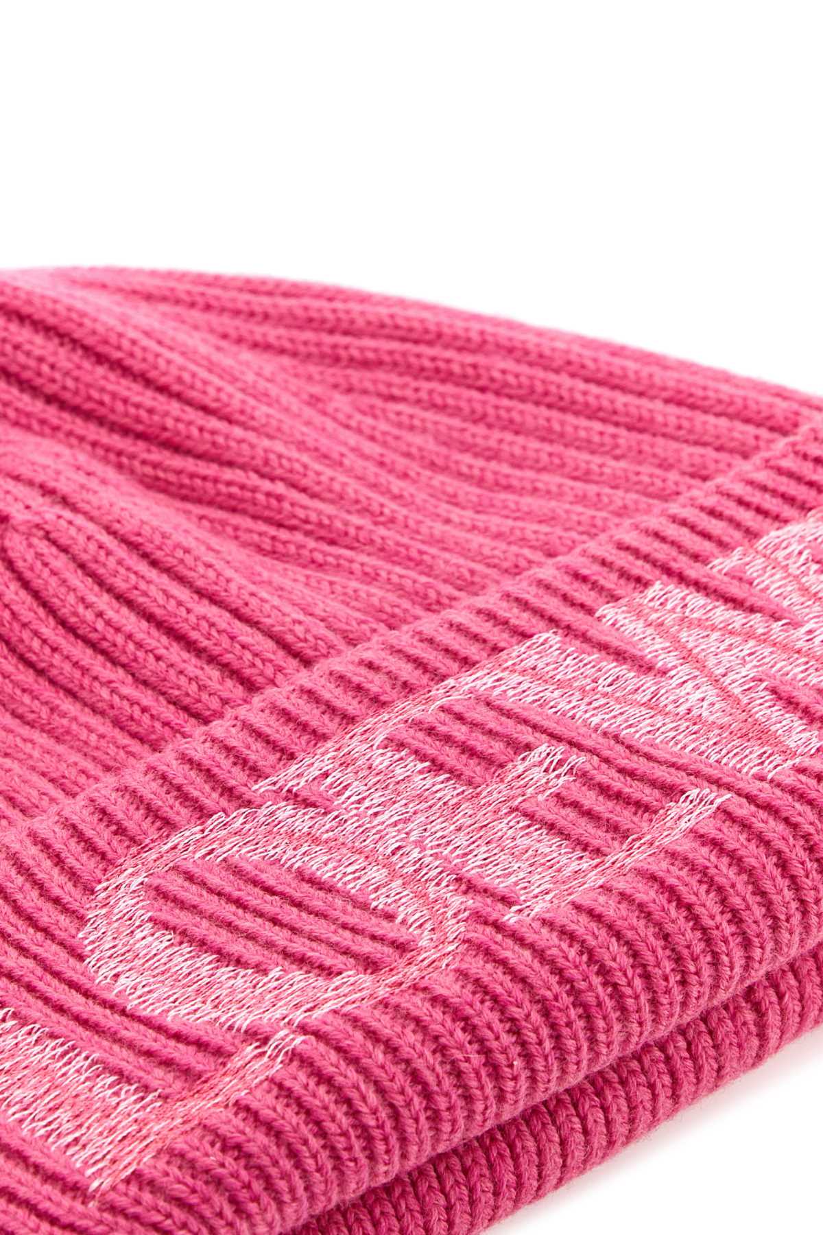 LOEWE_BEANIE_F540257X23_PINK_Image_3