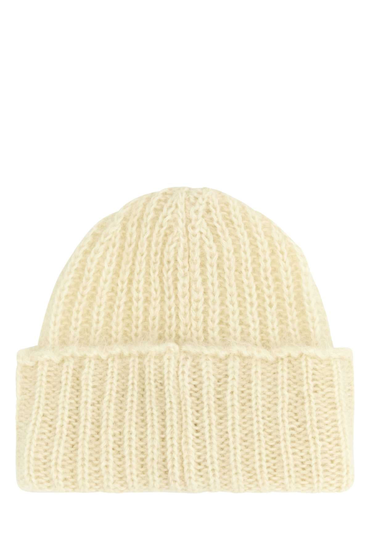 LOEWE_BEANIE_F811487X36_WHITE_Image_2