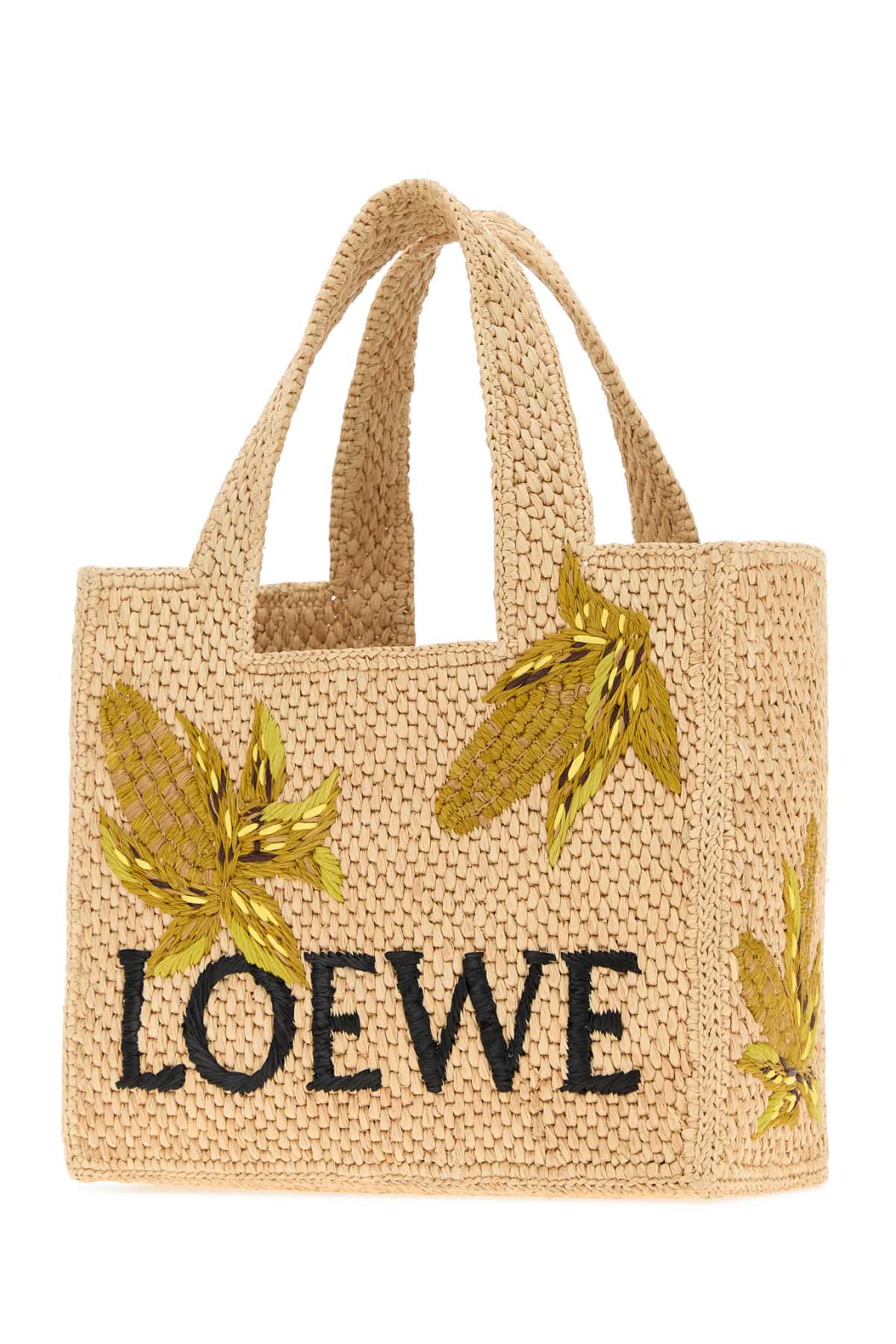 LOEWE_FONT_TOTE_CORN_SMALL_ALF1B59X28_NATURALMUSTARD_Image_2