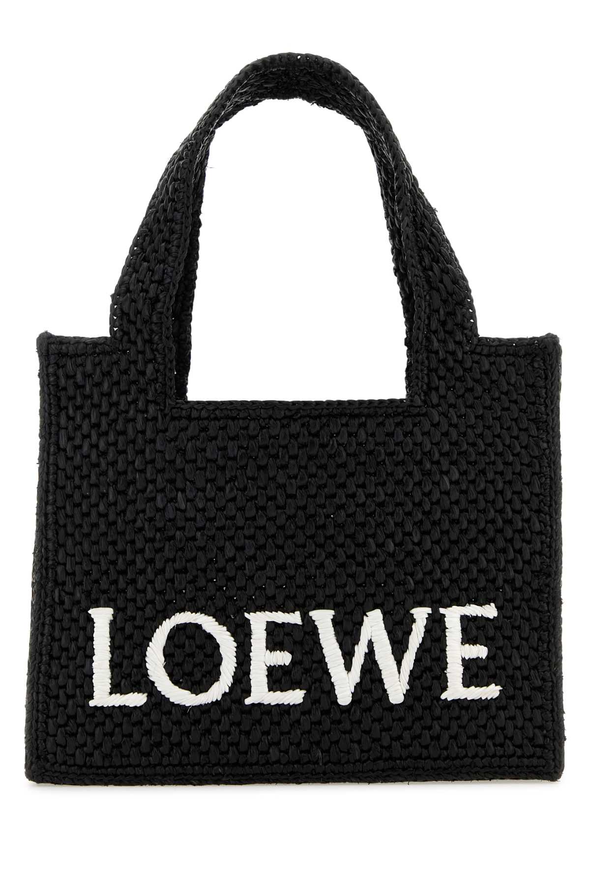 LOEWE_FONT_TOTE_MINI_BAG_ALF1V46X01_BLACK_Image_1