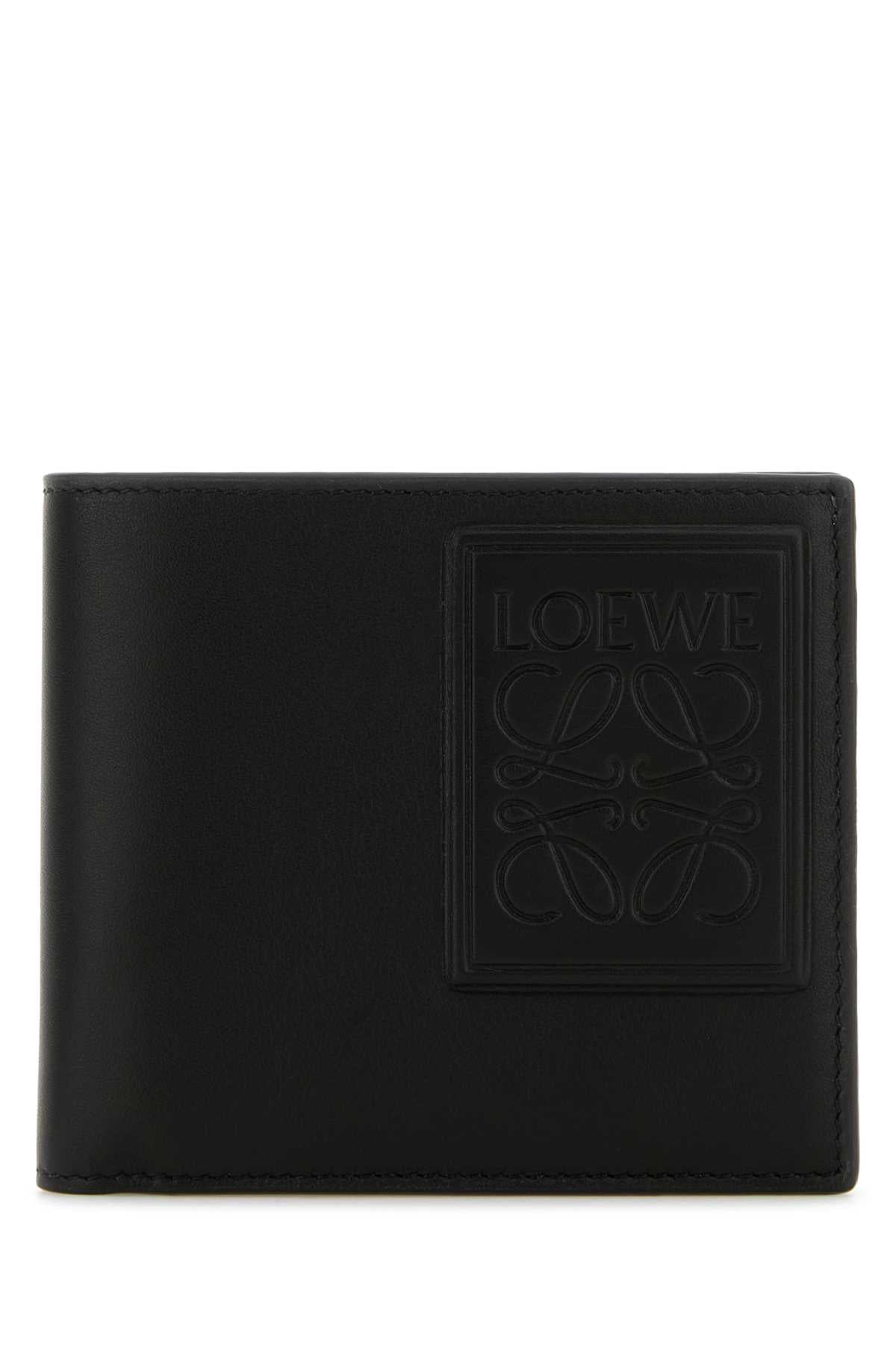 LOEWE_PATCH_BIFOLD_COIN_WALLET_C565501X05_BLACK_Image_1