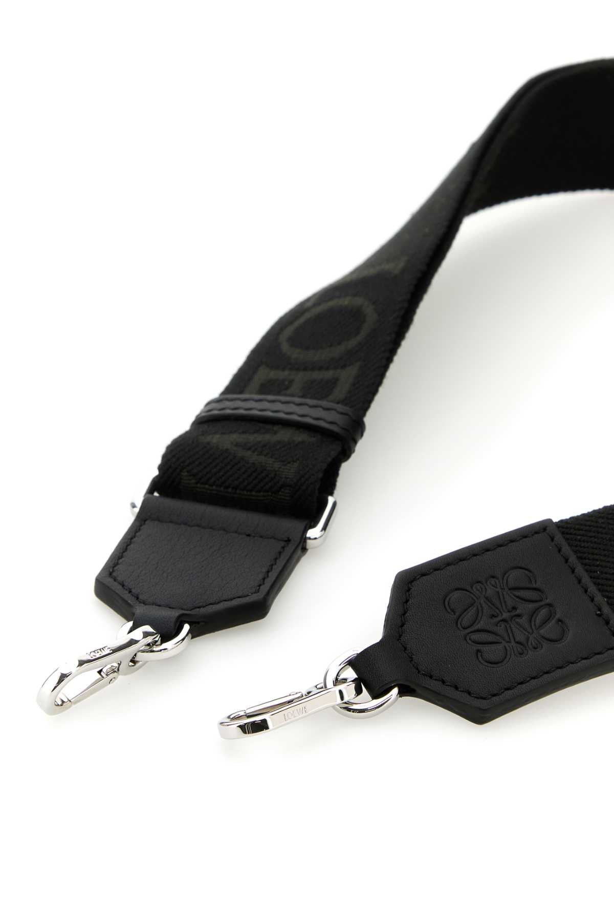 LOEWE_WEBBING_STRAP_C073T87X21_BLACKPALLADIUM_Image_2